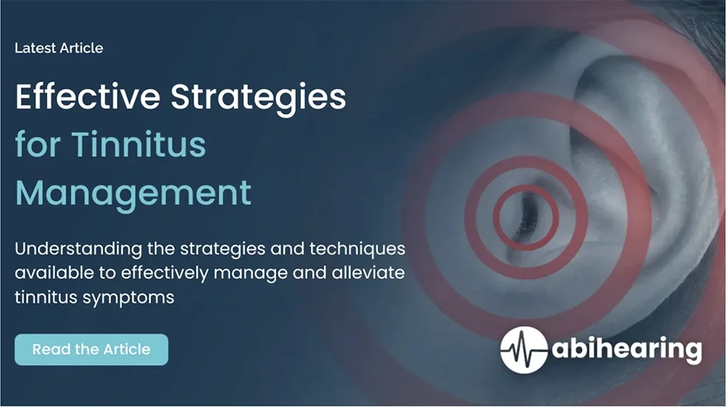 Effective Strategies for Tinnitus Management