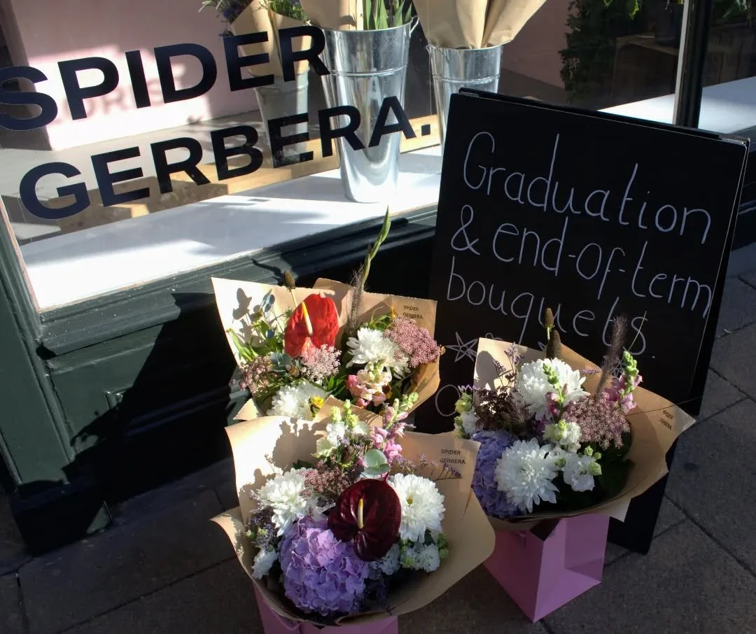We're still taking graduation and end-of-term bouquets orders! 

Pop in to 89 Micklegate, call in, or fill out the contact form on our website to book. We also have our online shop!

#UniOfYork #universityofyork #yorkstjohn #UoYGraduation #yorkfloris