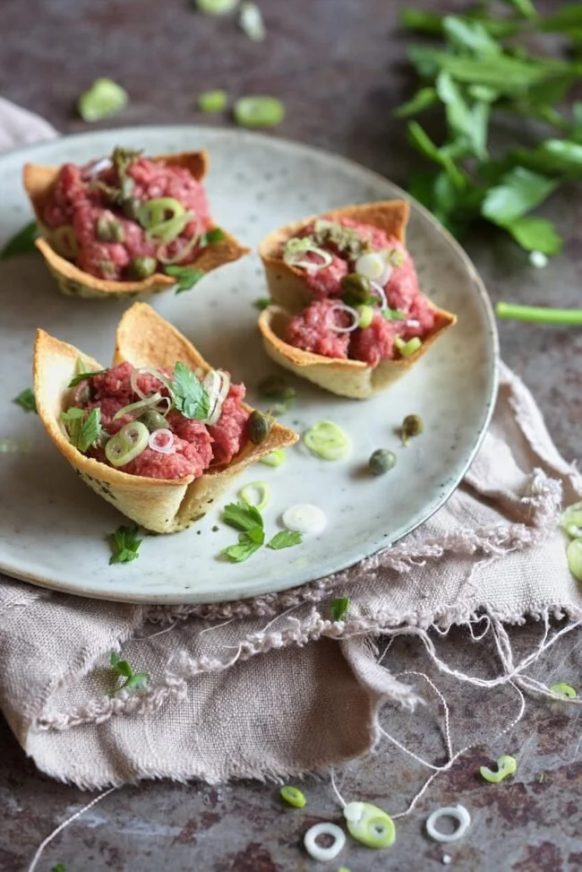 Steak Tartar Bites