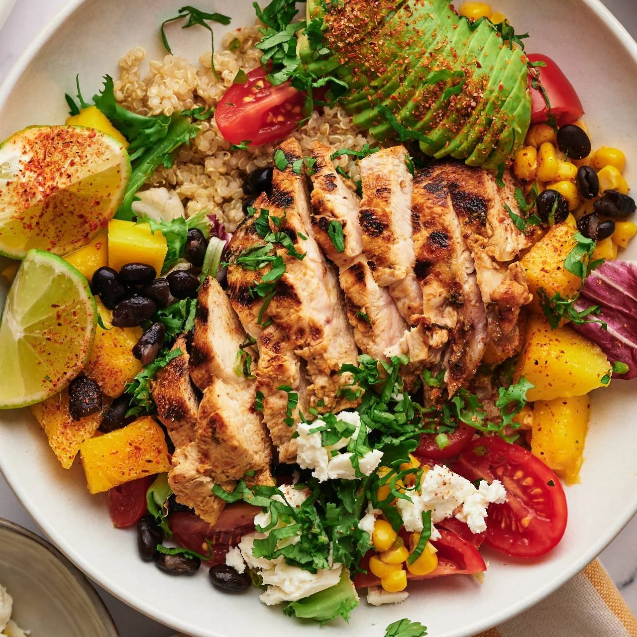 Roasted Chicken & Quinoa Bowl