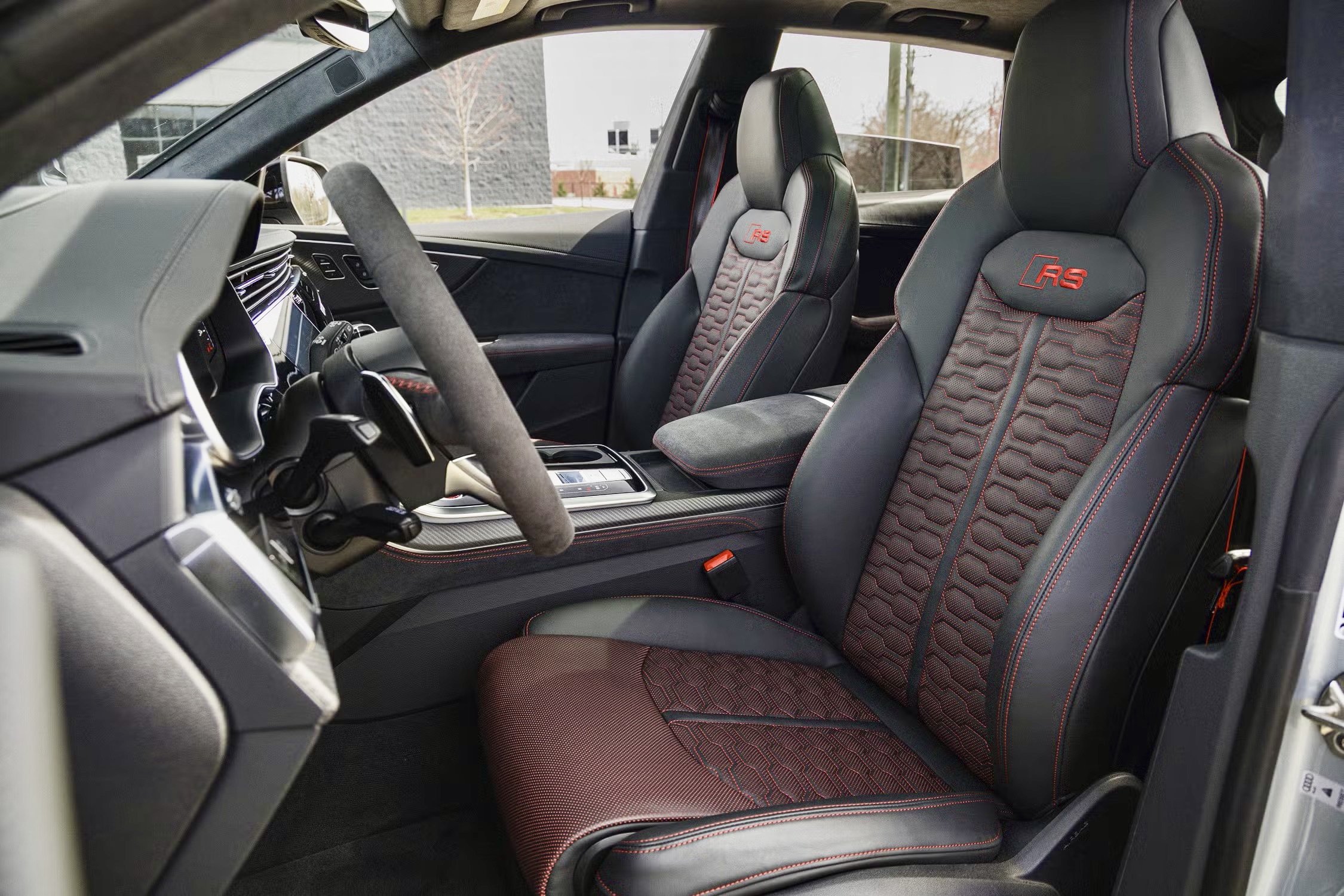 Luxury vehicle interior after professional detailing by So Sturdy Detailing in Westchester County NY