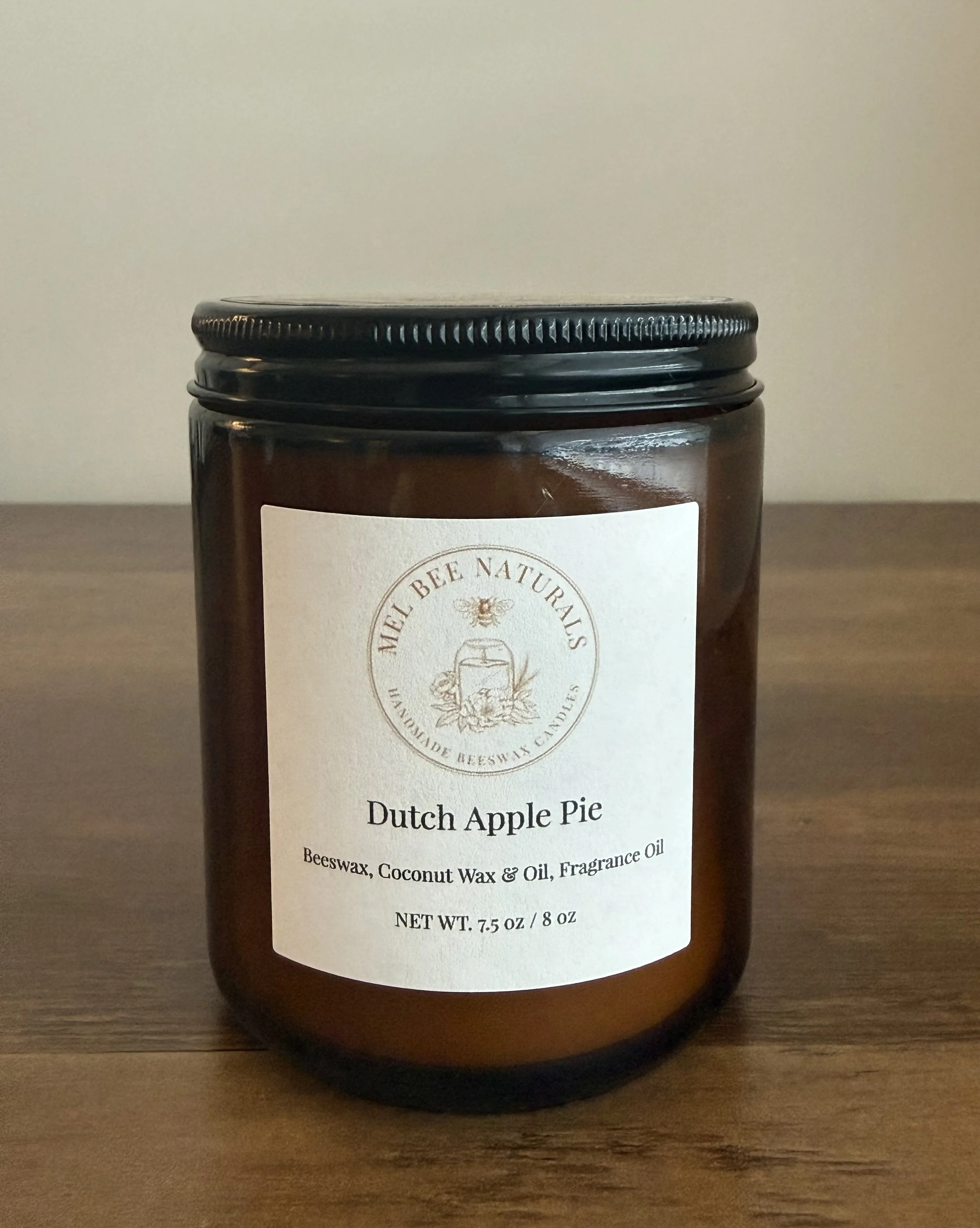 Dutch Apple Pie Beeswax Candle