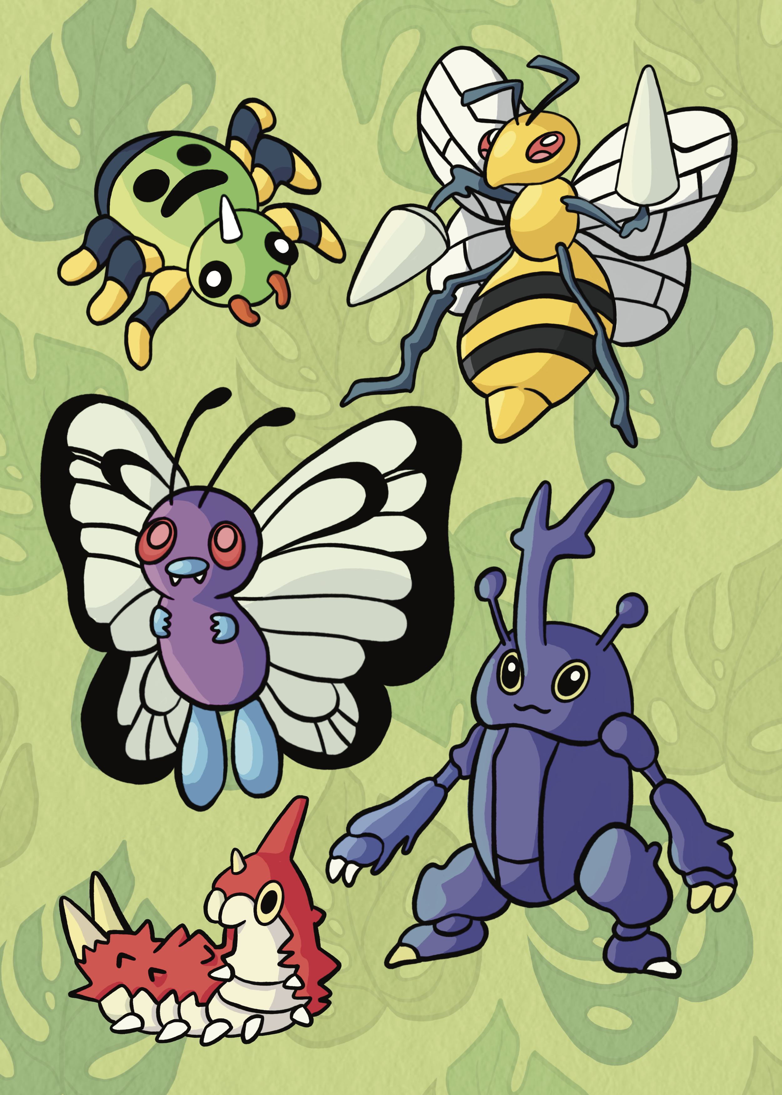 Bug Pokemon 5x7.png