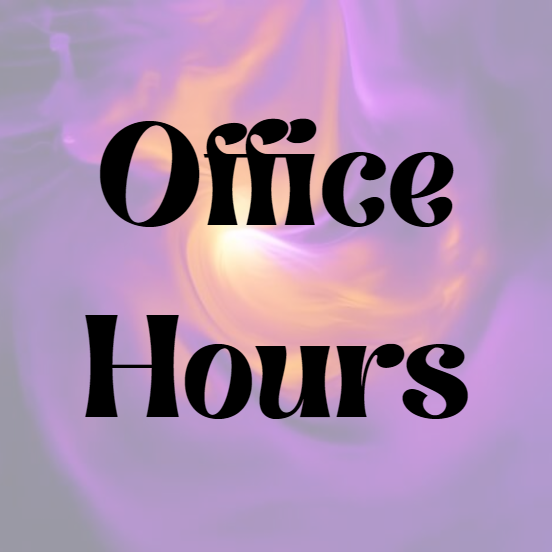 Office Hours 6/20/26