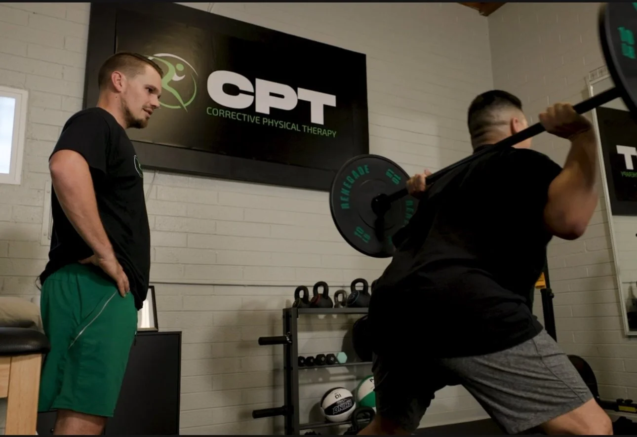 physical therapist for low back pain when weightlifting in Scottsdale and Arcadia