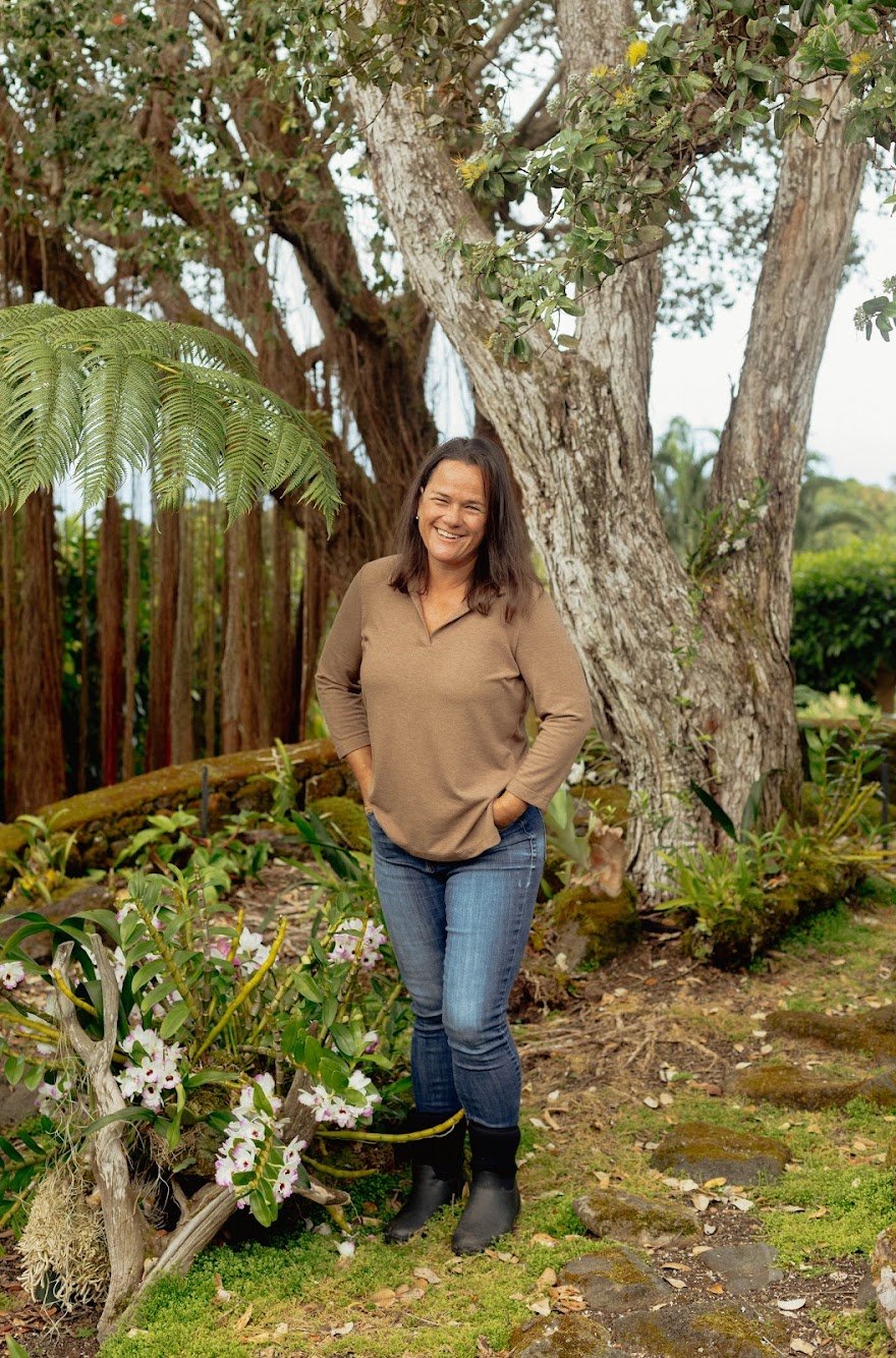 Anne Meheula, design director for Kona Living Designs.