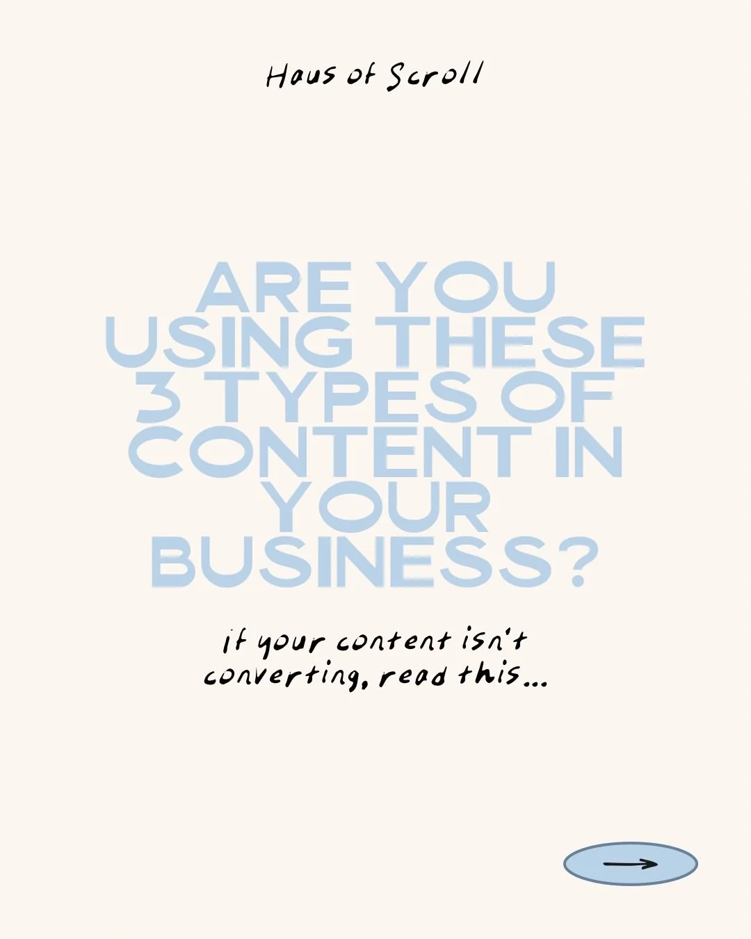 If your content isn&rsquo;t converting, read this 👀

Business owners are very good at turning their social media into a infomercial. Every post is about their services, results or they are asking for the sale too often. 

Don&rsquo;t get it twisted,
