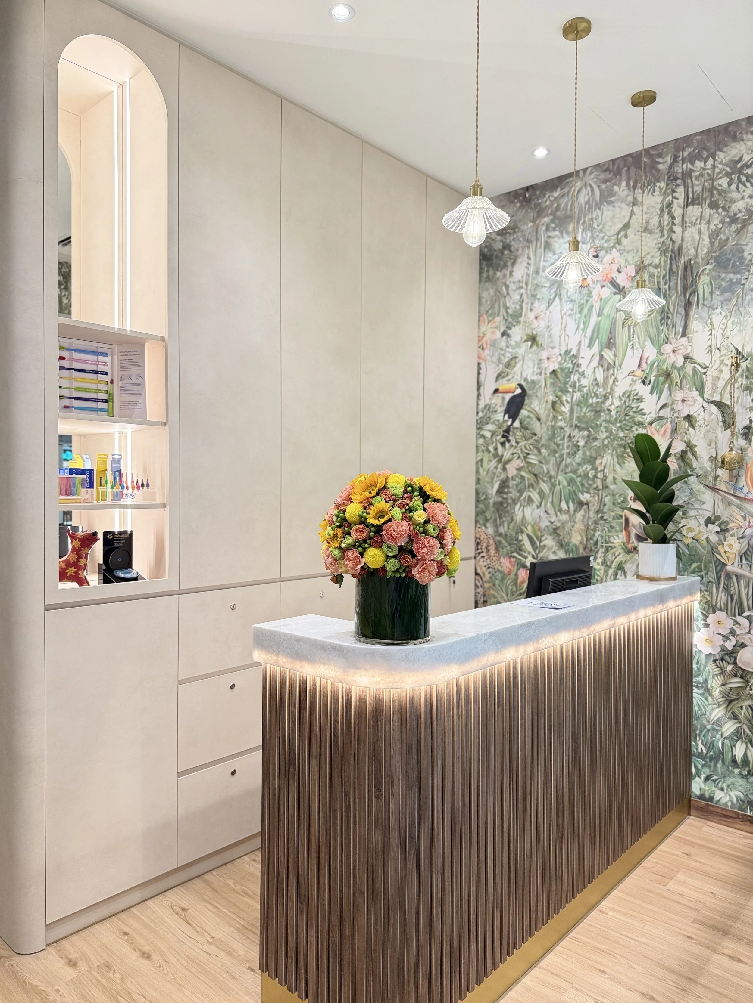 Starlight Dental Clinic Counter