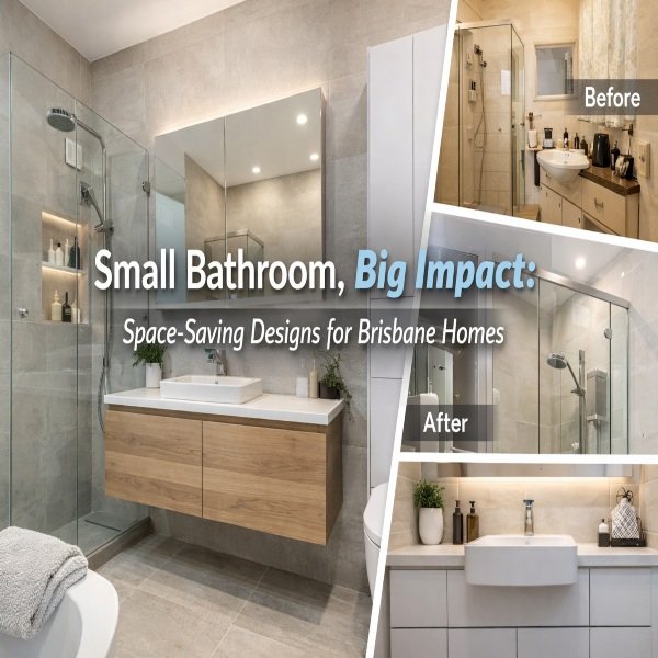 Small Bathroom, Big Impact: Space-Saving Designs for Brisbane Homes