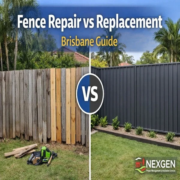 Fence Repair vs Replacement: How to Decide (Brisbane Guide)