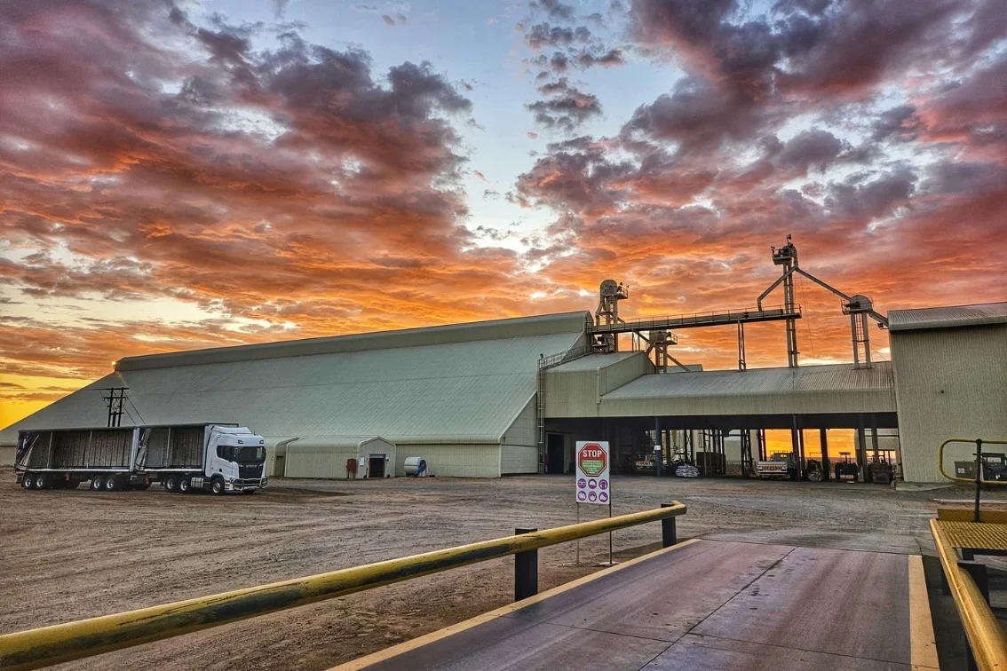 SA Peanuts state-of-the-art seed plant and processing facility in Hartswater