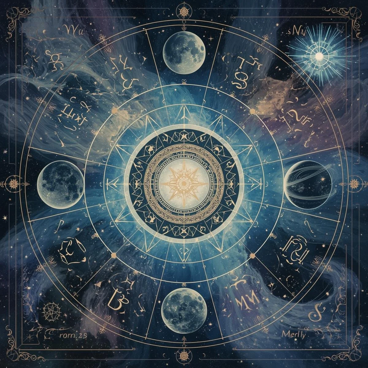 Astrogramă natală & karmică