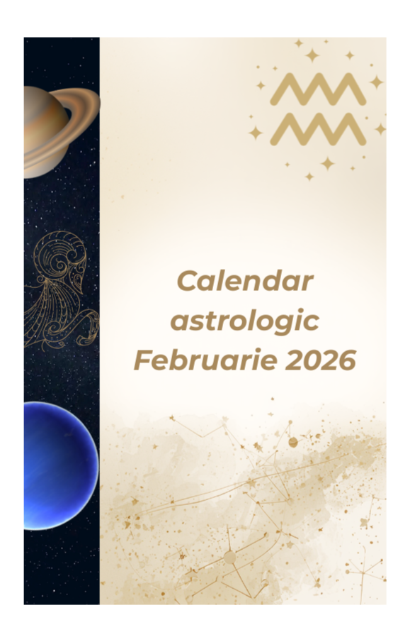 Calendar astrologic Februarie 2026