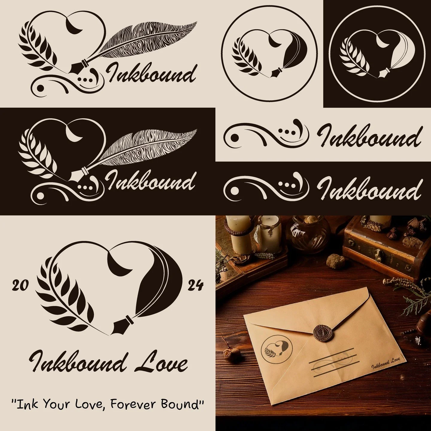 Forge Your Legacy!

New logo available for purchase. Just for $250

-------------

Inkbound Love is a bespoke service that revives love letters' timeless art. In a world dominated by instant messages and fleeting digital exchanges, it is believed tha