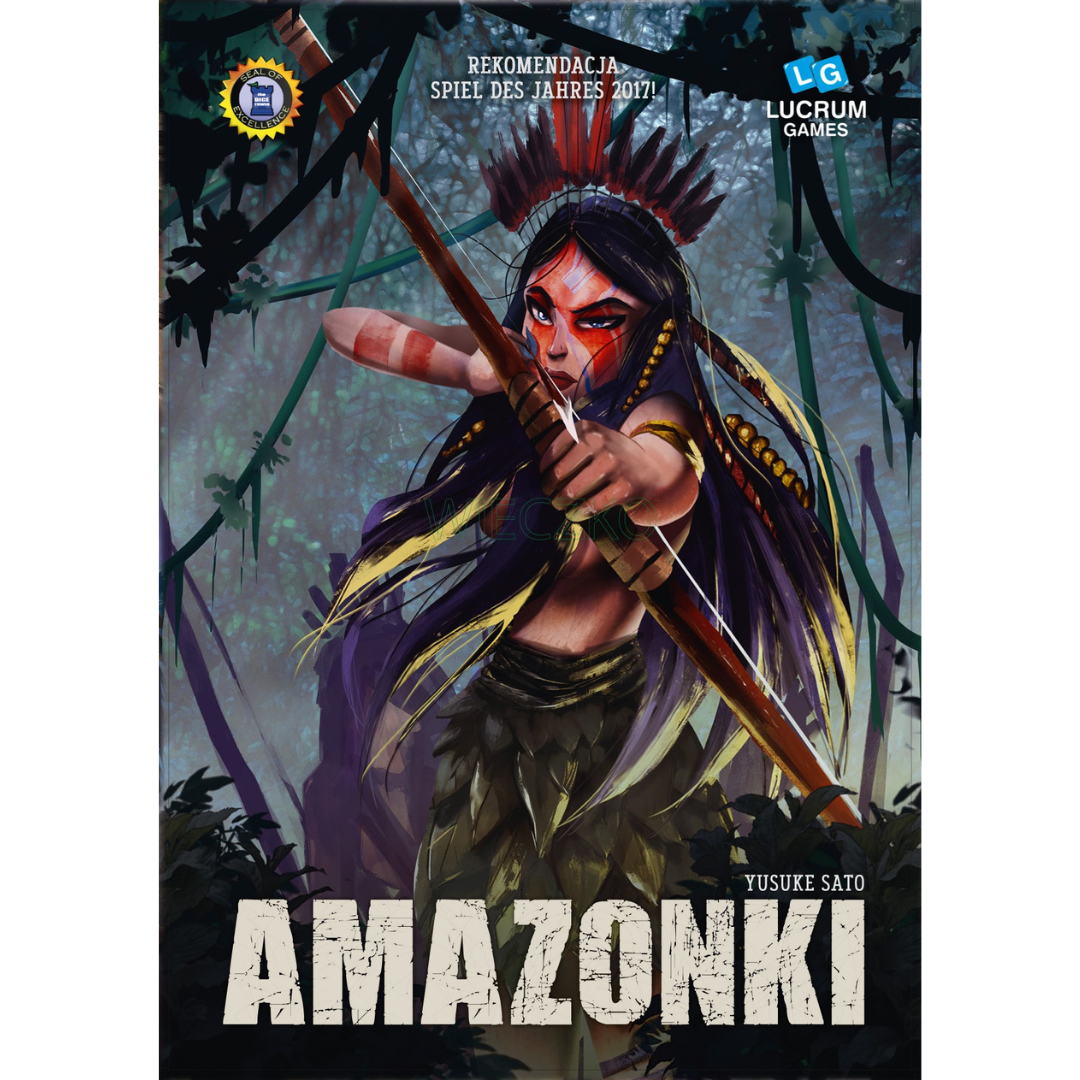 🏹 Amazons — bluff, chaos, and way too much talking