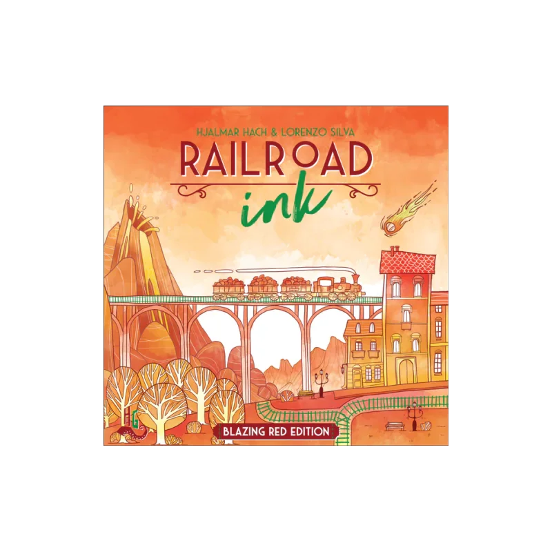 🚂 THE IDEAL TRAVEL SOLO SET: RAILROAD INK (BLAZING RED)