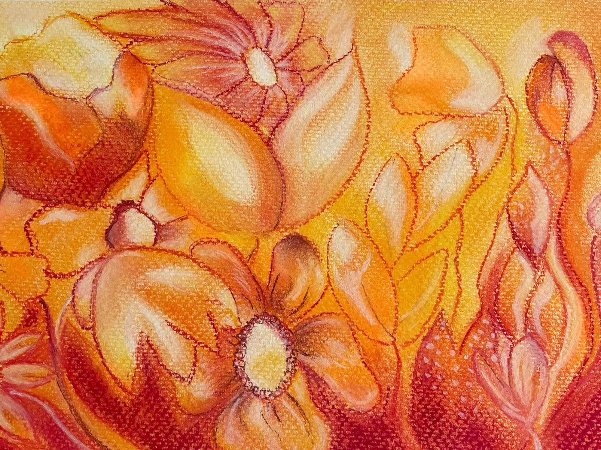 Summerfeeling, Pastell (36 x 24 cm) 