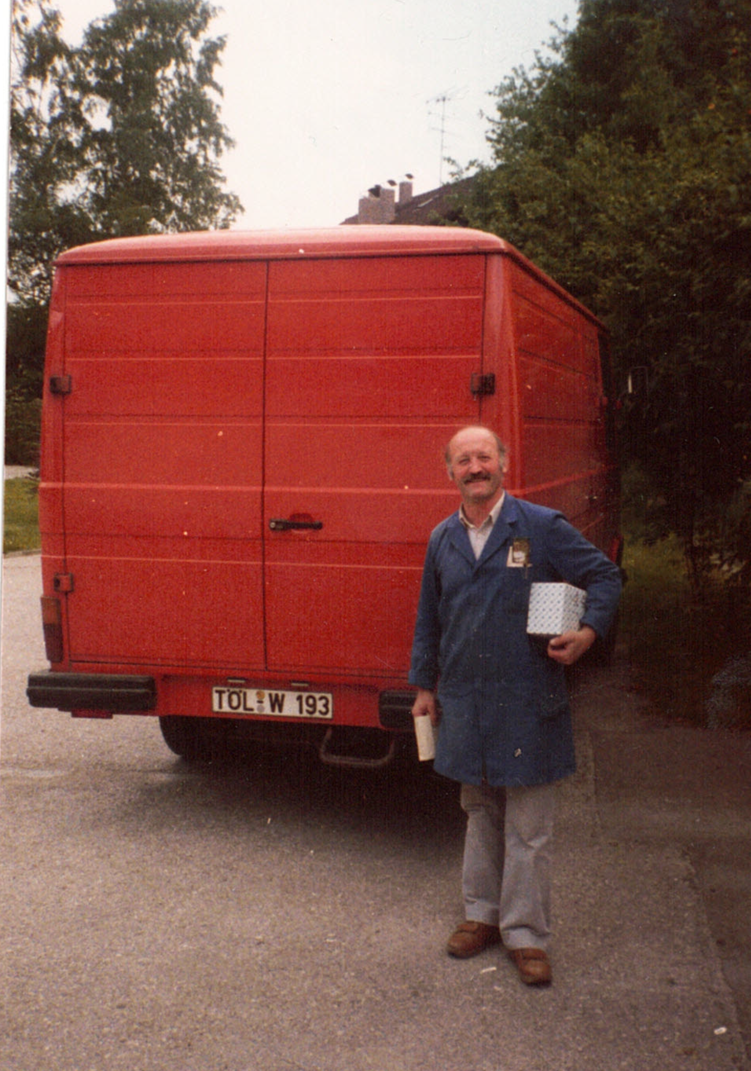 Auslieferung in den frühen Jahren