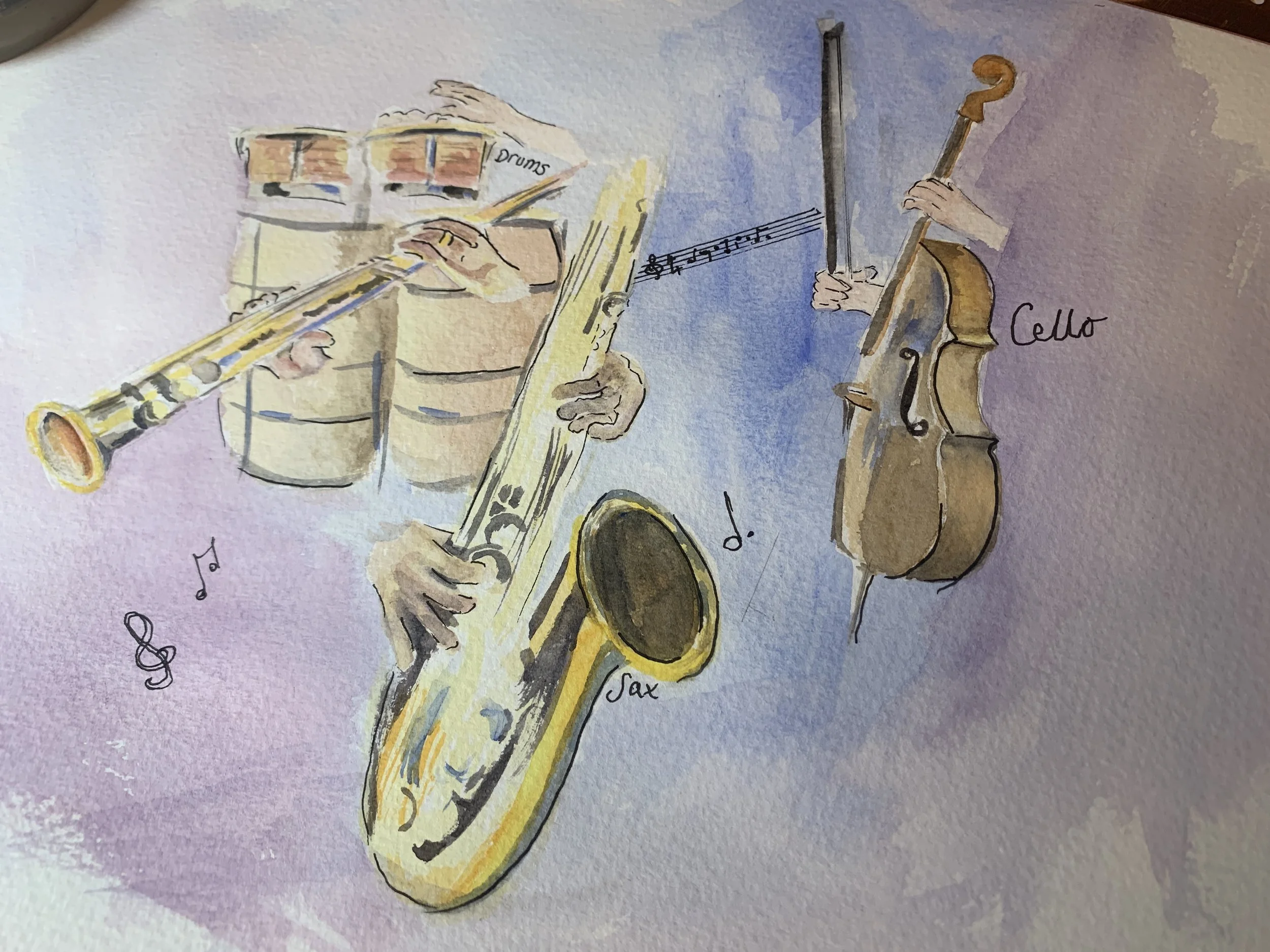Making music