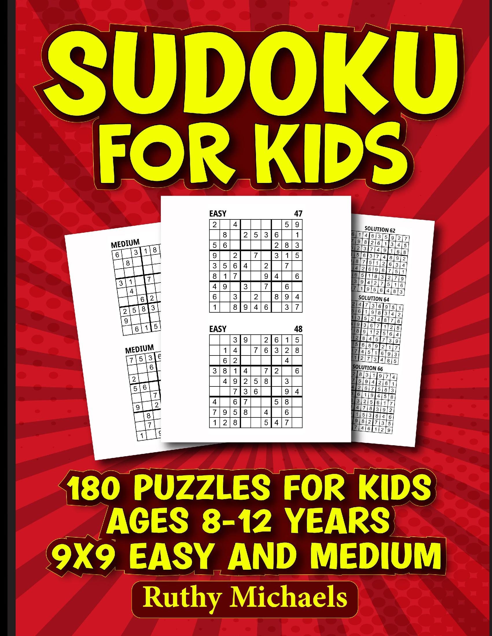 Sudoku for Kids – Ages 8 to 12