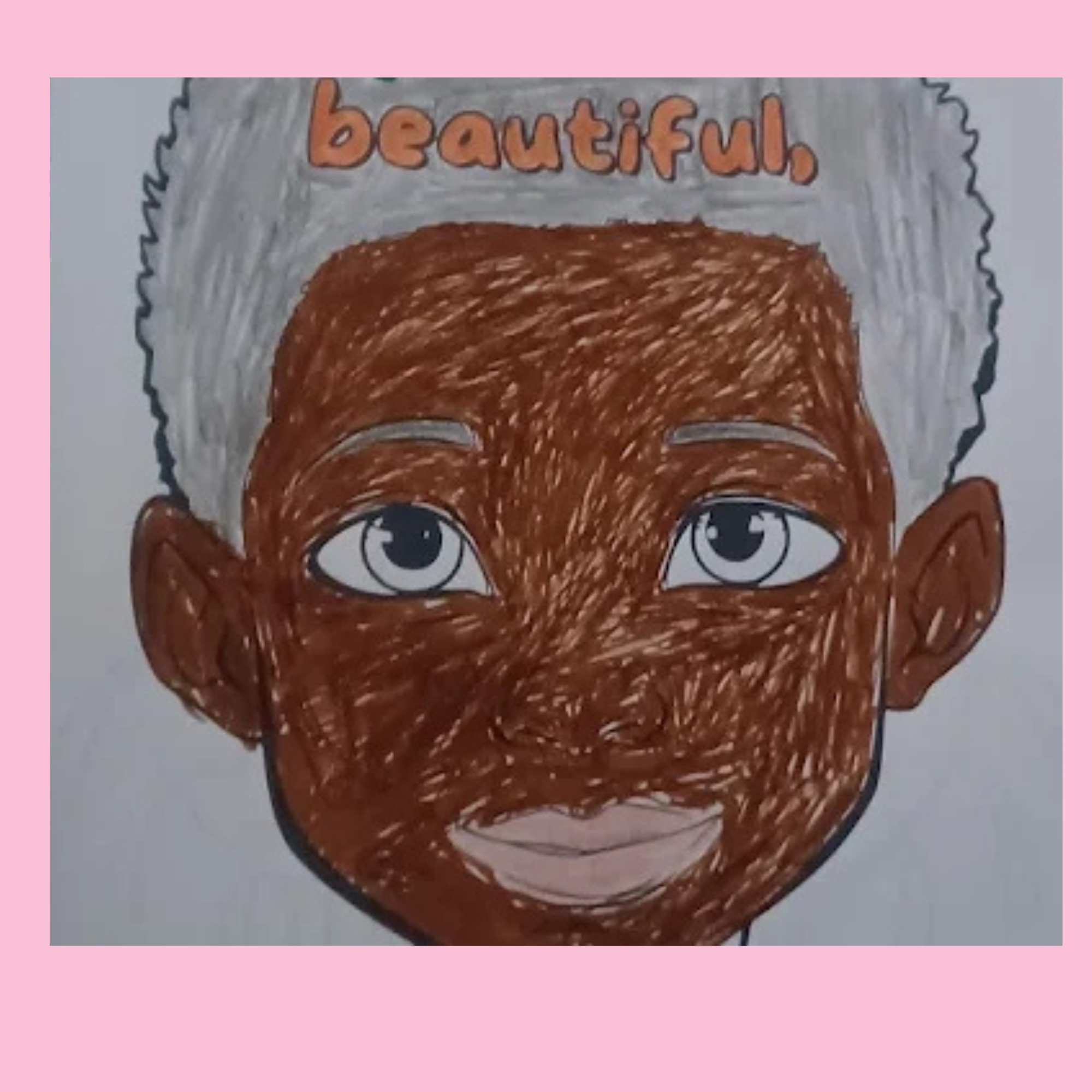 I have a future. Positive Affirmations Colouring Book for Black Boys.