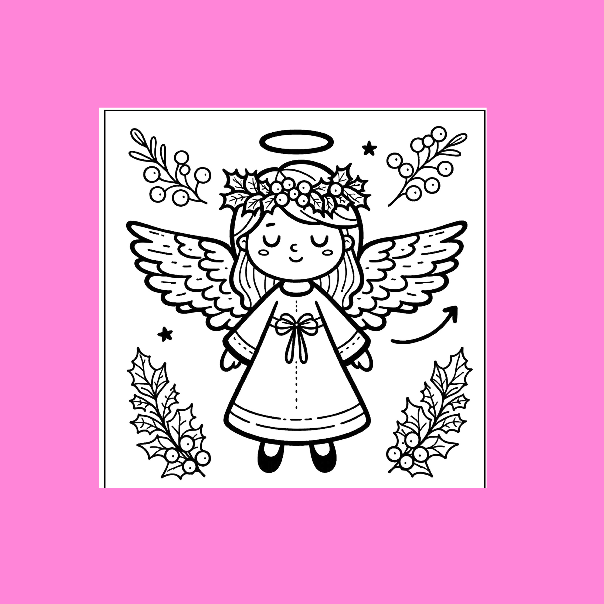 Easy Christmas Colouring Book