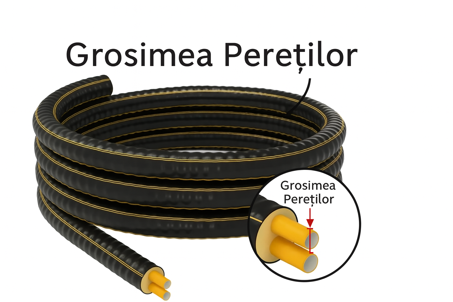 Avantajul strategic al pereților de conductă cu grosime redusă în conductele FibreFlex de la RK Infra