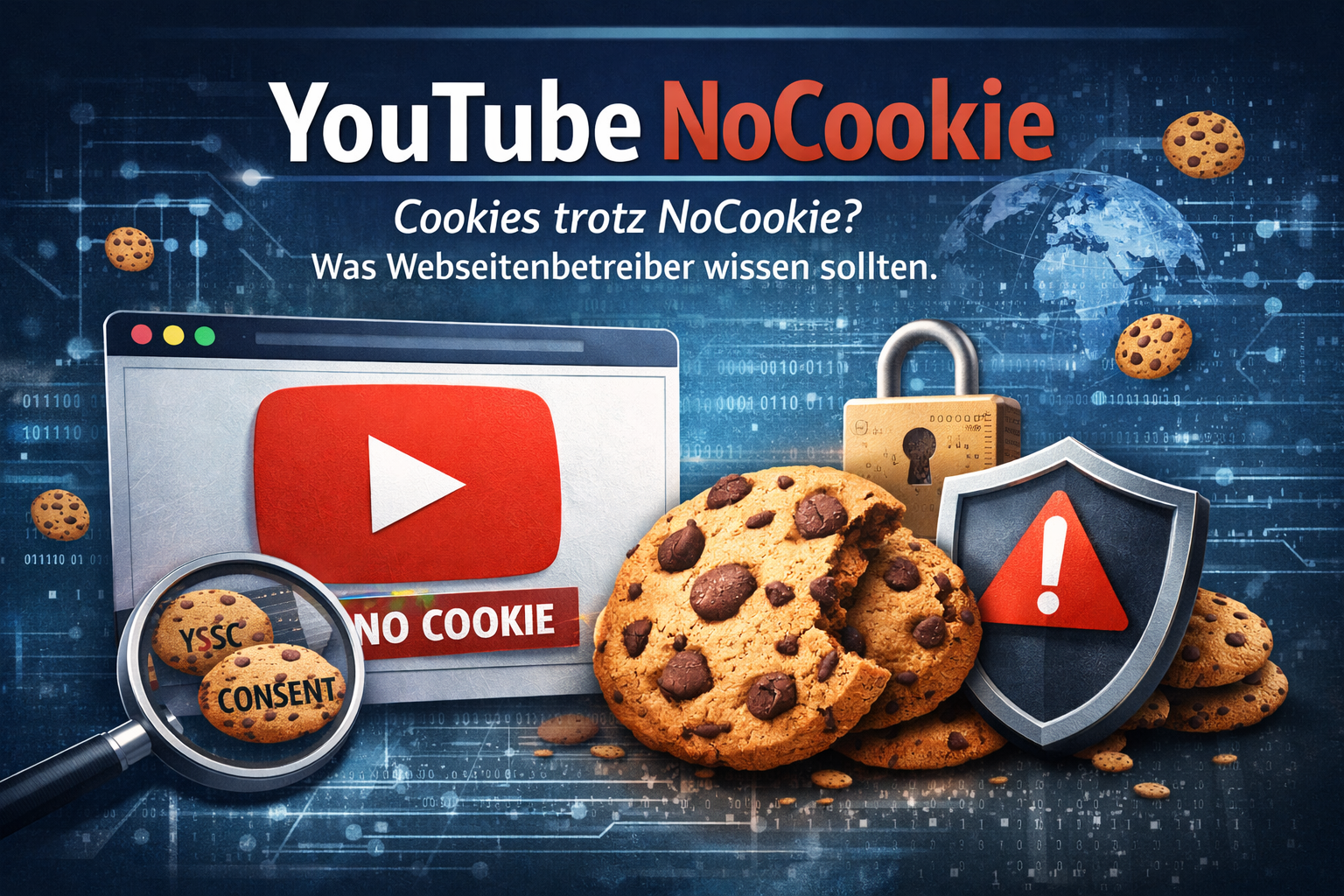 YouTube NoCookie: Warum „cookiefrei“ nicht „datenschutzfreundlich“ bedeutet