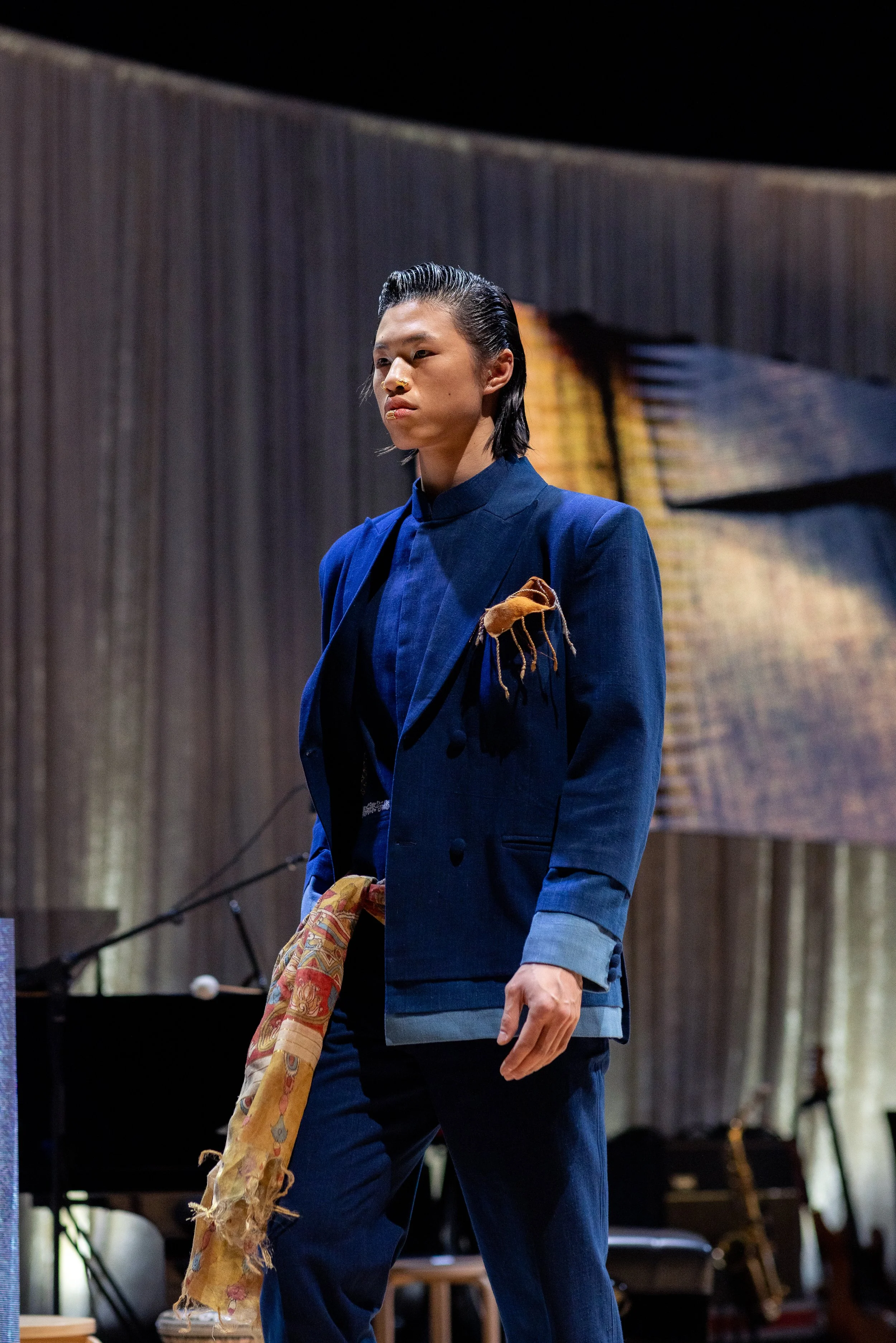 Indigo Royalty Blazer