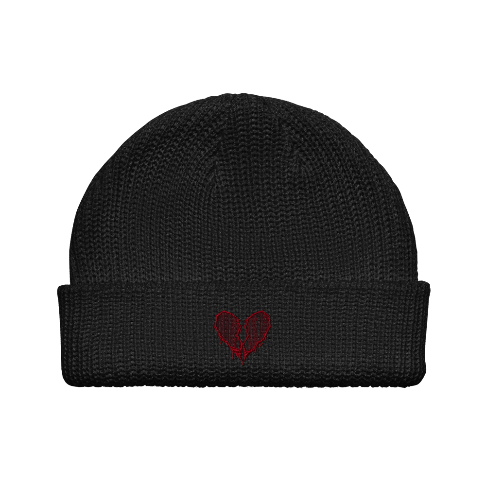 BROKEN HEART FISHERMAN BEANIE