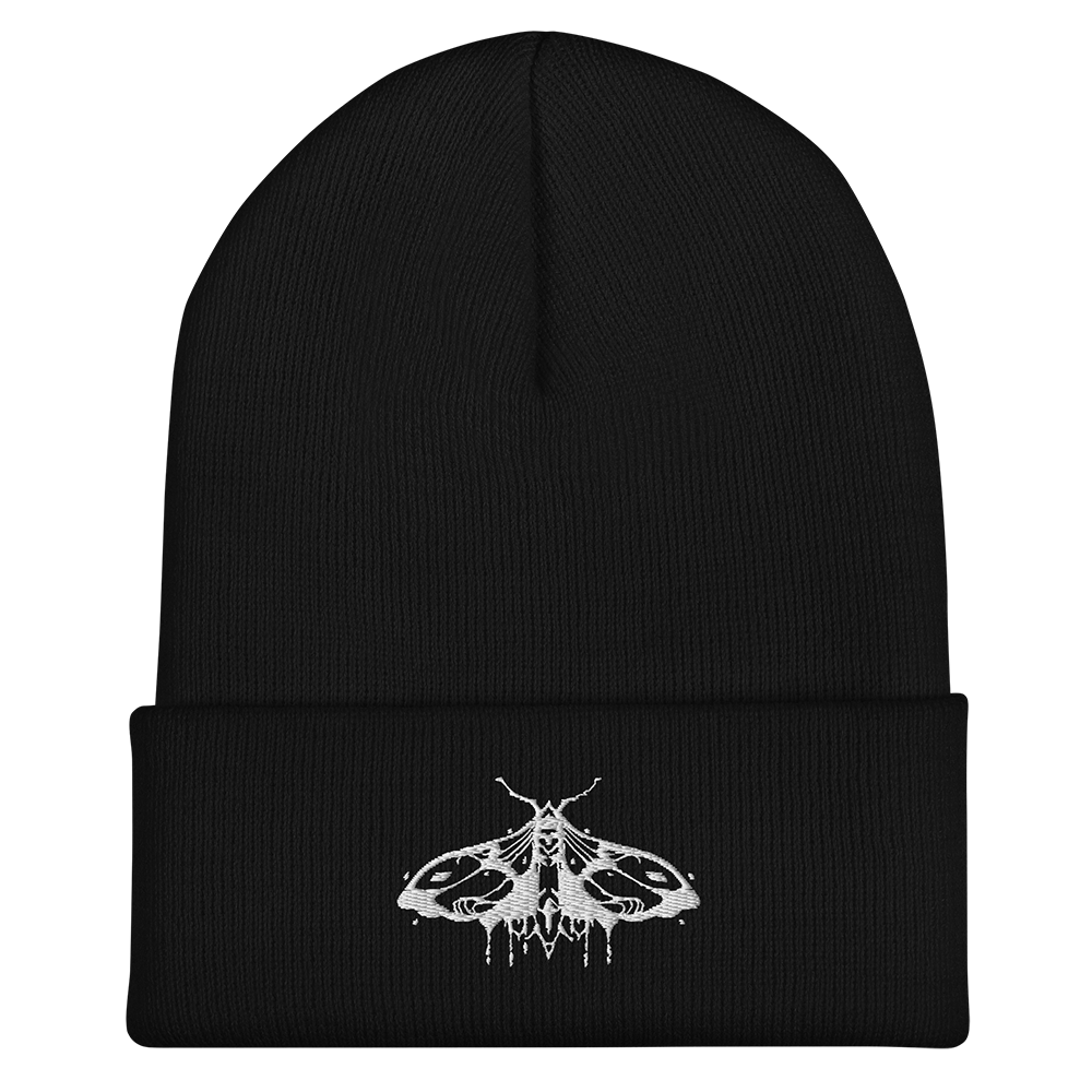 MOTH BEANIE DARK
