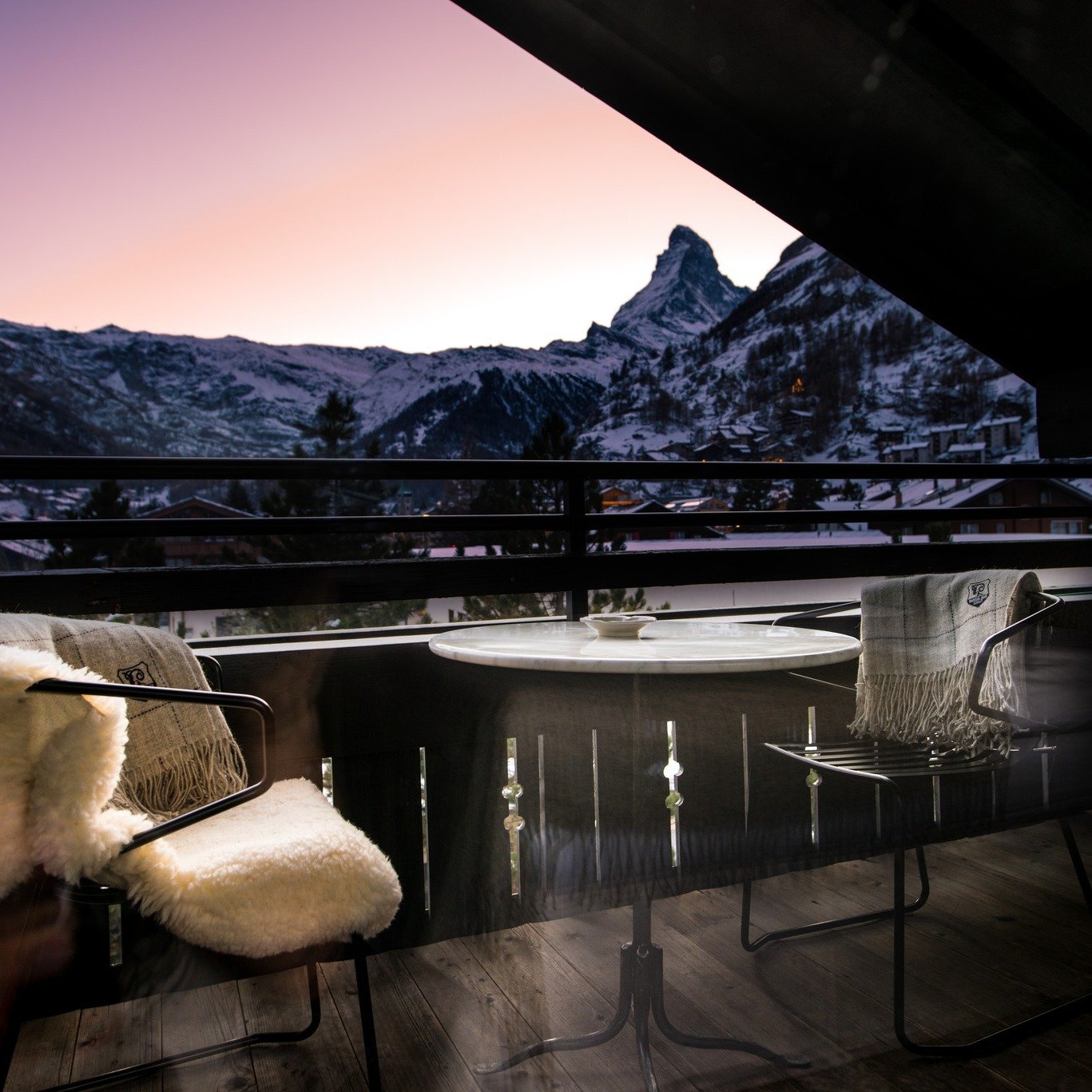 The Matterhorn between Zermatt and Cervinia

Two villages, one mountain, endless moments. The Matterhorn watches over Zermatt&rsquo;s polished chalets and Cervinia&rsquo;s sunlit terraces, stitching Swiss precision to Italian warmth. Ski black runs a