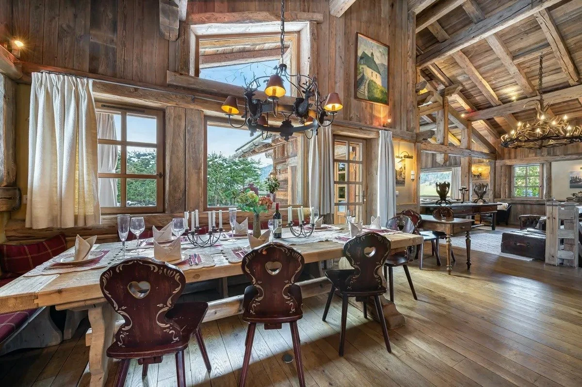 Dining Area - Chalet Emilia - Megeve - Powder Pines Travel.jpg