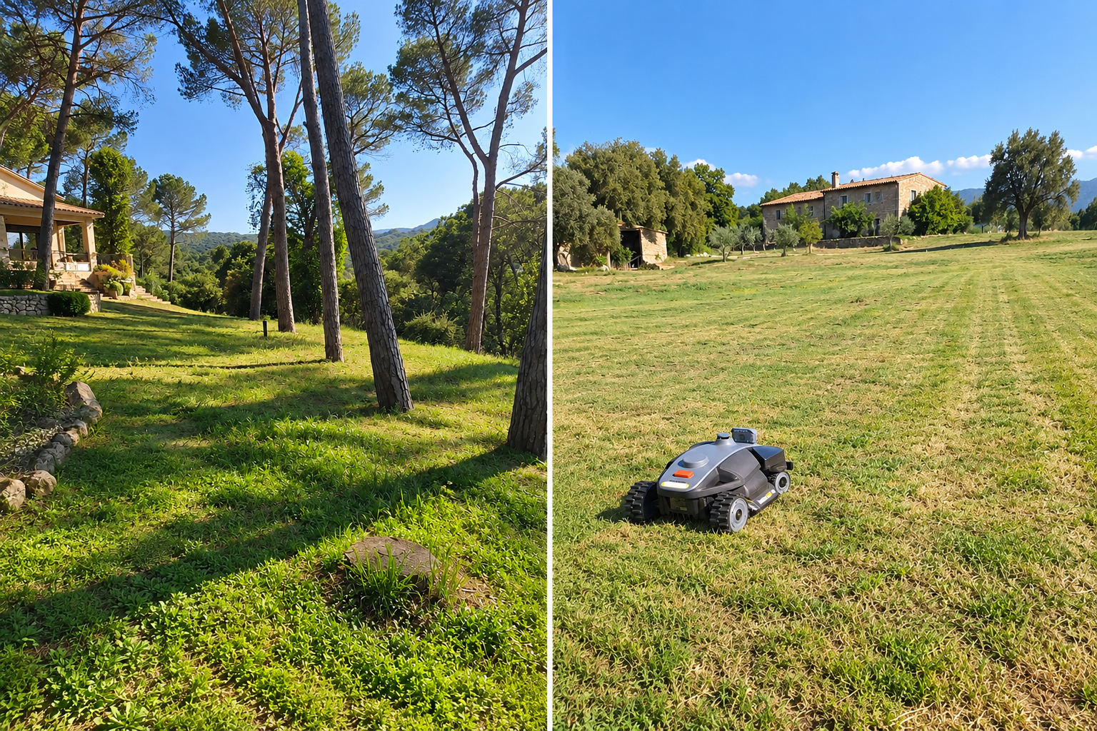 Robot cortacésped RTK vs LiDAR: diferencias y cuál elegir según tu jardín