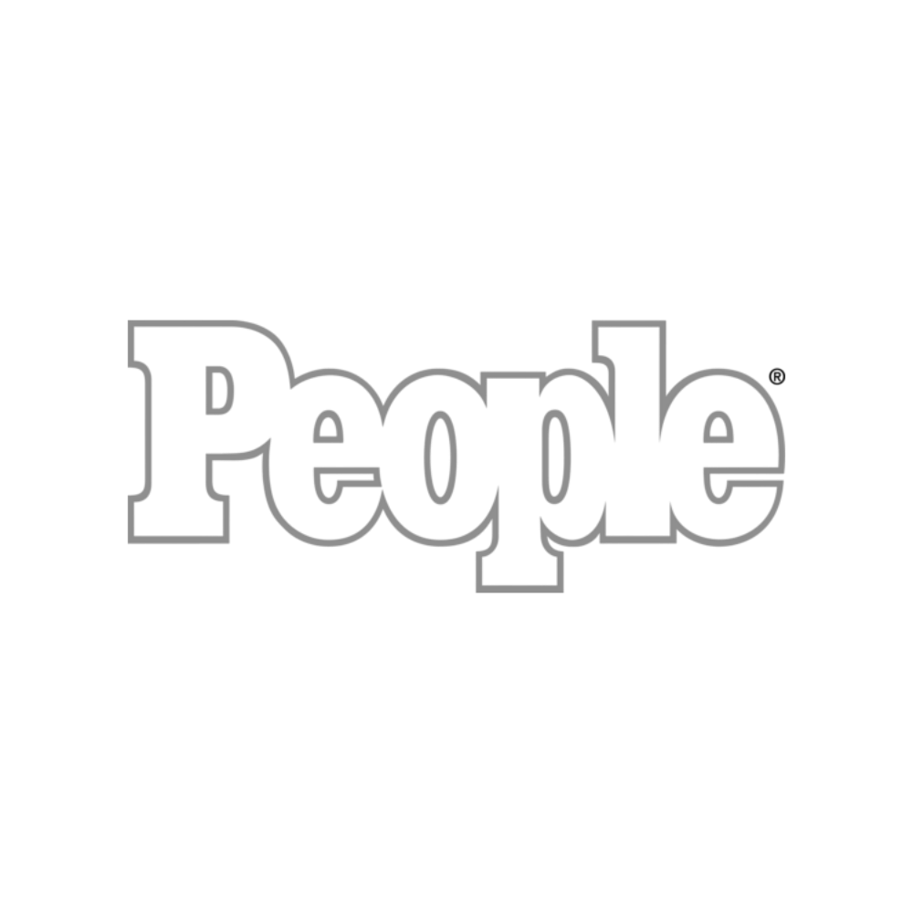 The word 'People' written in large, outline-style font on a black background.