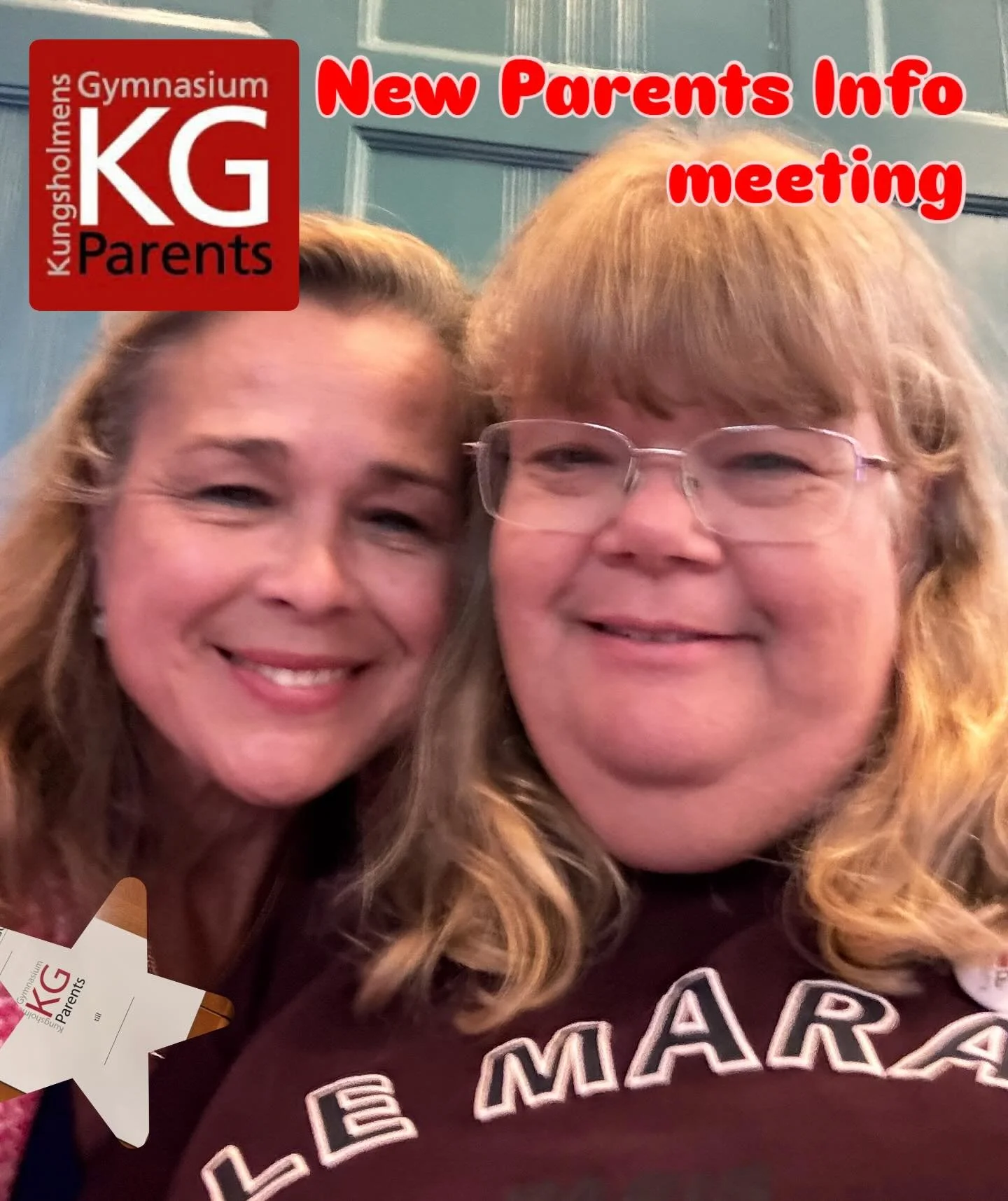 Meeting and greeting the new parents and future members