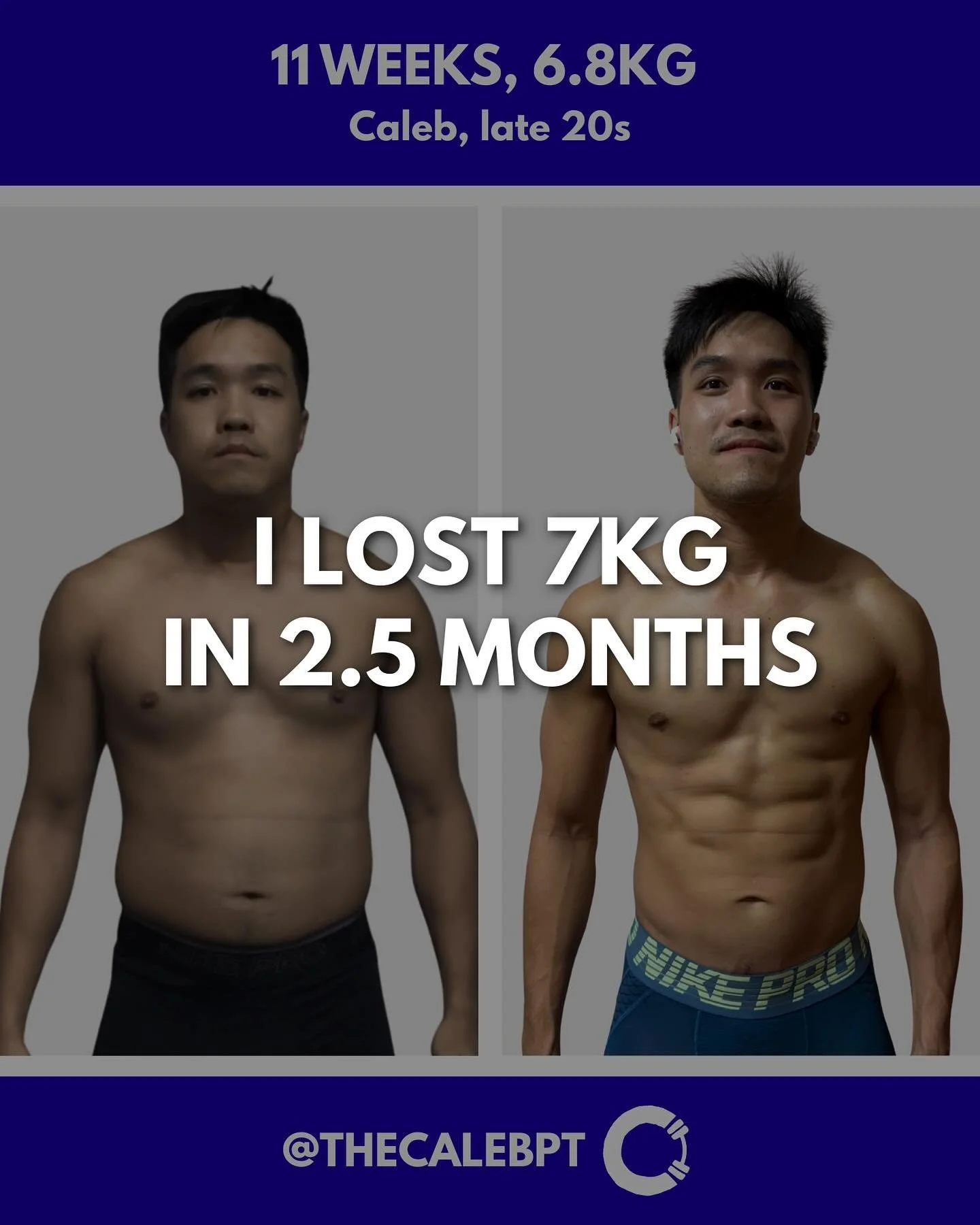 [𝗣𝗥𝗢𝗠𝗢𝗧𝗜𝗢𝗡] 𝗜 𝗟𝗢𝗦𝗧 𝟳𝗞𝗚 𝗜𝗡 𝟮.𝟱 𝗠𝗢𝗡𝗧𝗛𝗦
&bull;
The most important client? ME! My journey these past few months has been all about leading by example&mdash;showing my clients that when we commit, we all will see results. 💪🏼 I