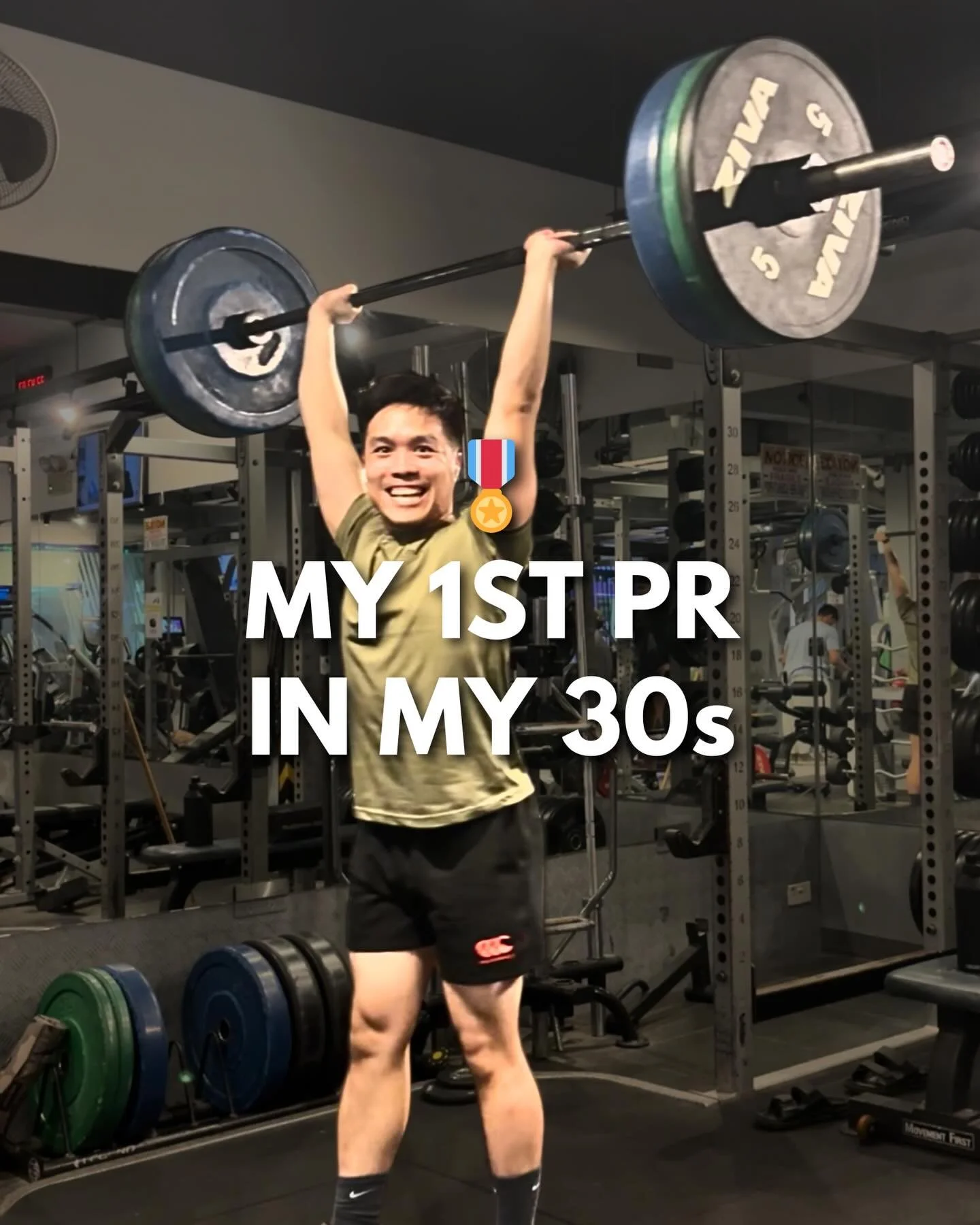 [SWIPE FOR PR - YES REP / NO REP?]
.
CNJ(no rep) - 90kg @ 72kg BW 
.
It has definitely been a season - starting off 2026 with the heaviest clean and jerk no-lift of my life. Started training with @yuanyee22 after looking for a WL-ing coach and really