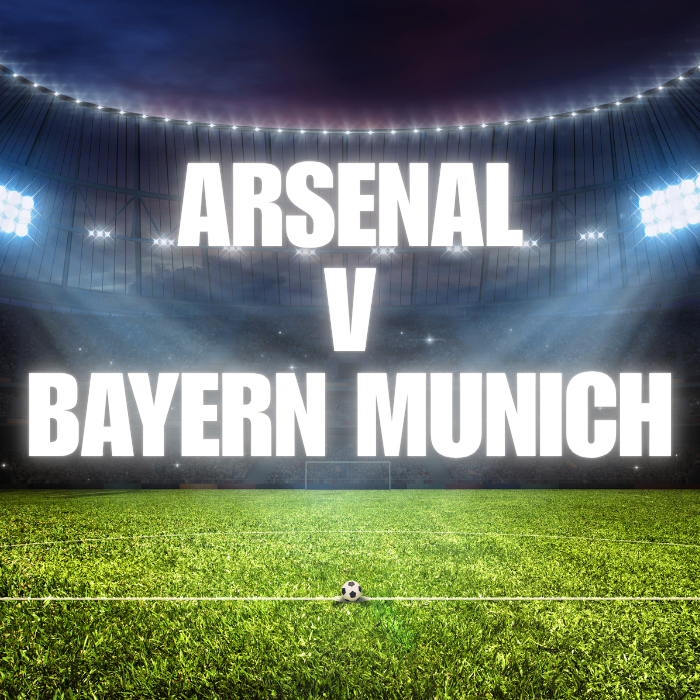 Arsenal vs Bayern Munich - hospitality vip