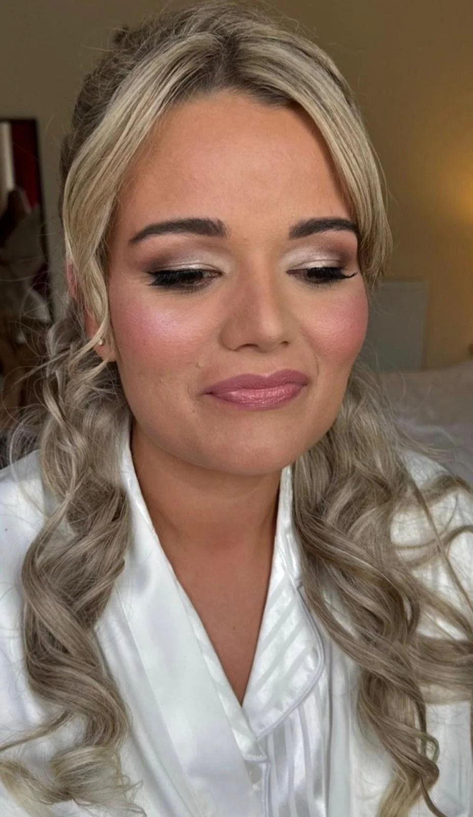 Perfect make-up for my beautiful client