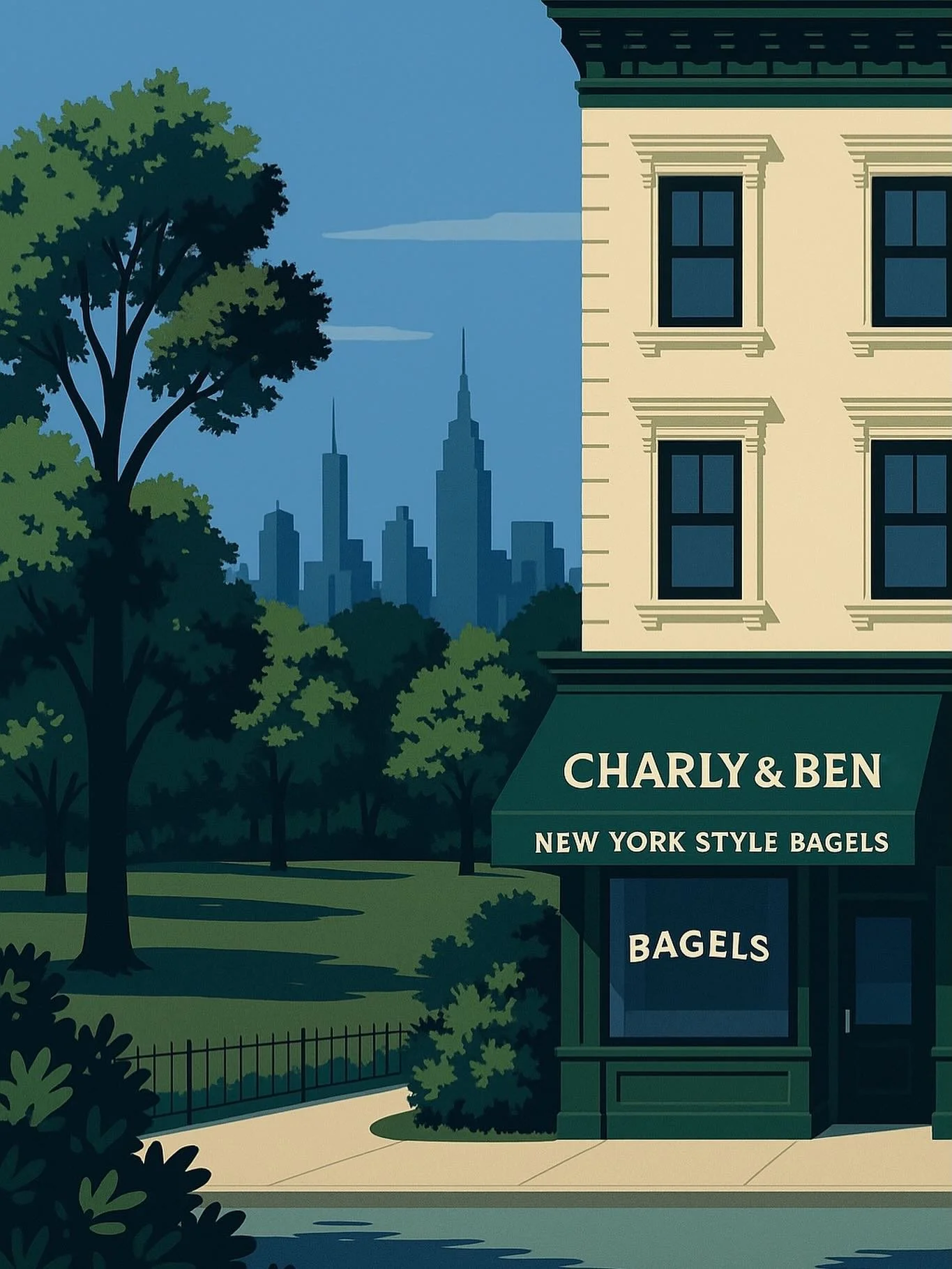 From Central Park to Frankfurt 🌳🥯
At Charly &amp; Ben, we&rsquo;re more than just bagels &mdash; we&rsquo;re bringing a slice of that New York lifestyle to the heart of Frankfurt. Fresh, bold, and made for city living. ✨
&bull;
&bull;
#CharlyAndBen