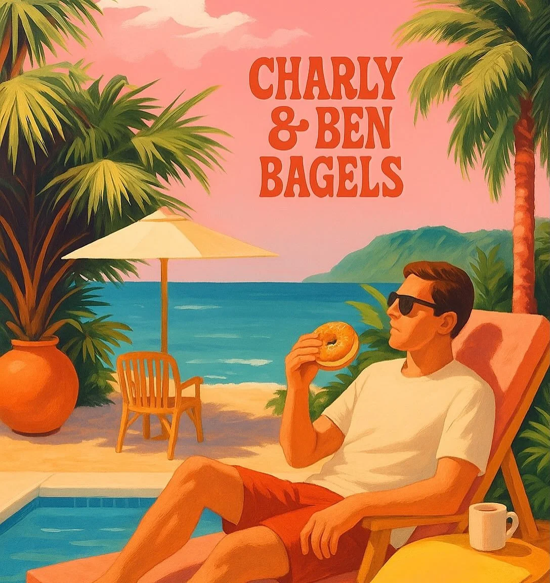 Wishing you a sunny weekend &mdash; the kind that feels like a fresh bagel and good vibes only ☀️🥯✨
&bull;
&bull;
#CharlyAndBenBagels #FrankfurtEats #FrankfurtFoodies #BagelLove #NYStyleBagels #FreshlyBaked #BrunchTime #CoffeeAndBagels #BreakfastGoa