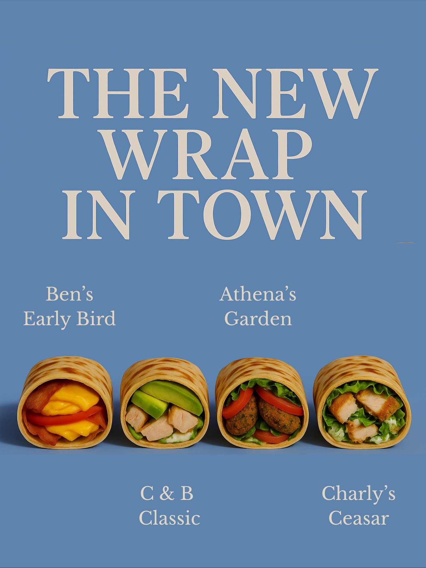 New week, new obsession 🌯✨
From breakfast to lunch &mdash; Ben&rsquo;s Early Bird and Charly&rsquo;s Caesar just dropped.
Fresh, crispy, and straight out of the CB kitchen.
&bull;
&bull;
#charlyandben #bagellife #frankfurteats #wrapszn #goodmoodfood