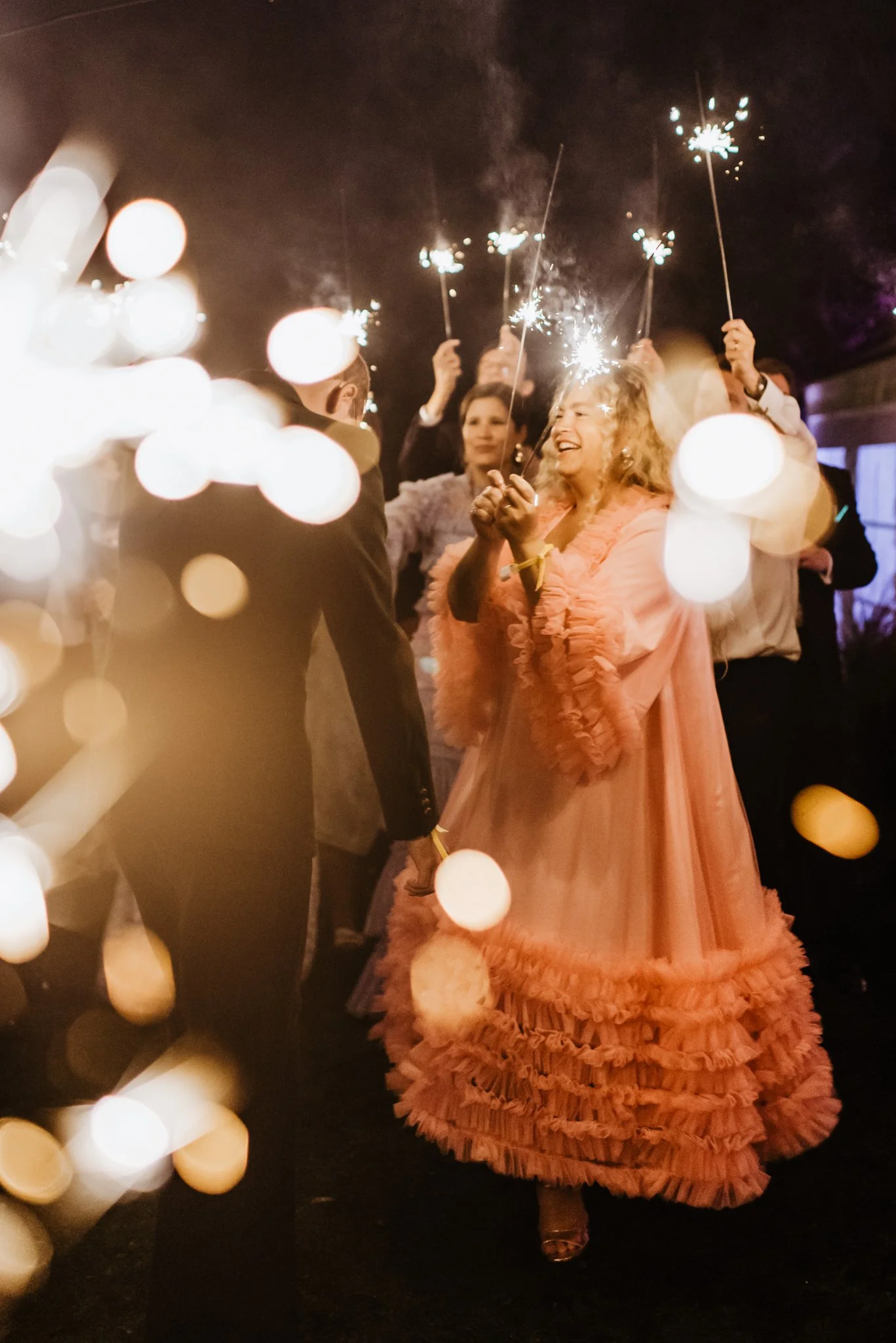 Charlotte Sweet Bespoke Wedding Dress Silk Gown Wedding Gown Destination Wedding Couture Gown Silk Gown Fashion Wedding Gown Couture Gown Oversized Gown Evening Party Gown Ruffle Gown Ruffle Dress Pink Dress