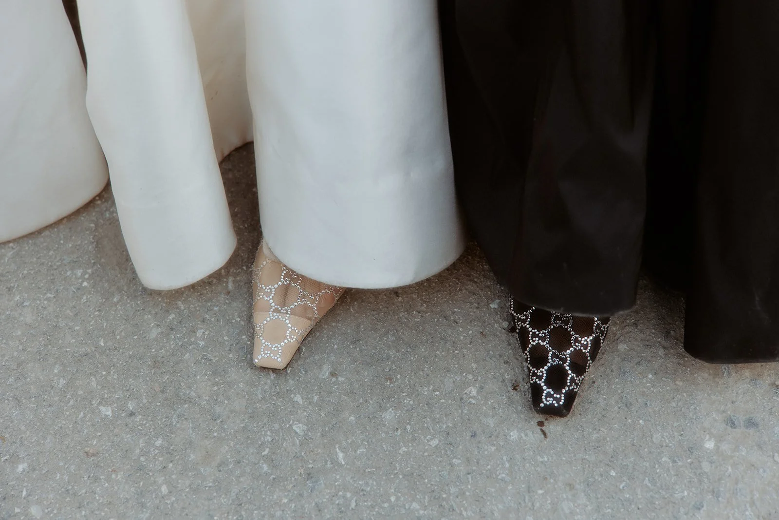 Charlotte Sweet Bespoke Wedding Dress Silk Gown Wedding Gown Destination Wedding Couture Gown Fashion Shoes Wedding Shoes Gucci