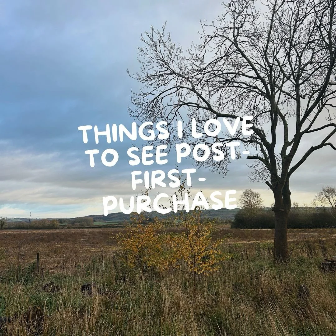 Following up from my last post with things I love to see after placing my first order. 

With the increasing rise of Shopify sites it feels like everything looks the same 😅 so shake things up and stand out with some of these simple ideas 💡