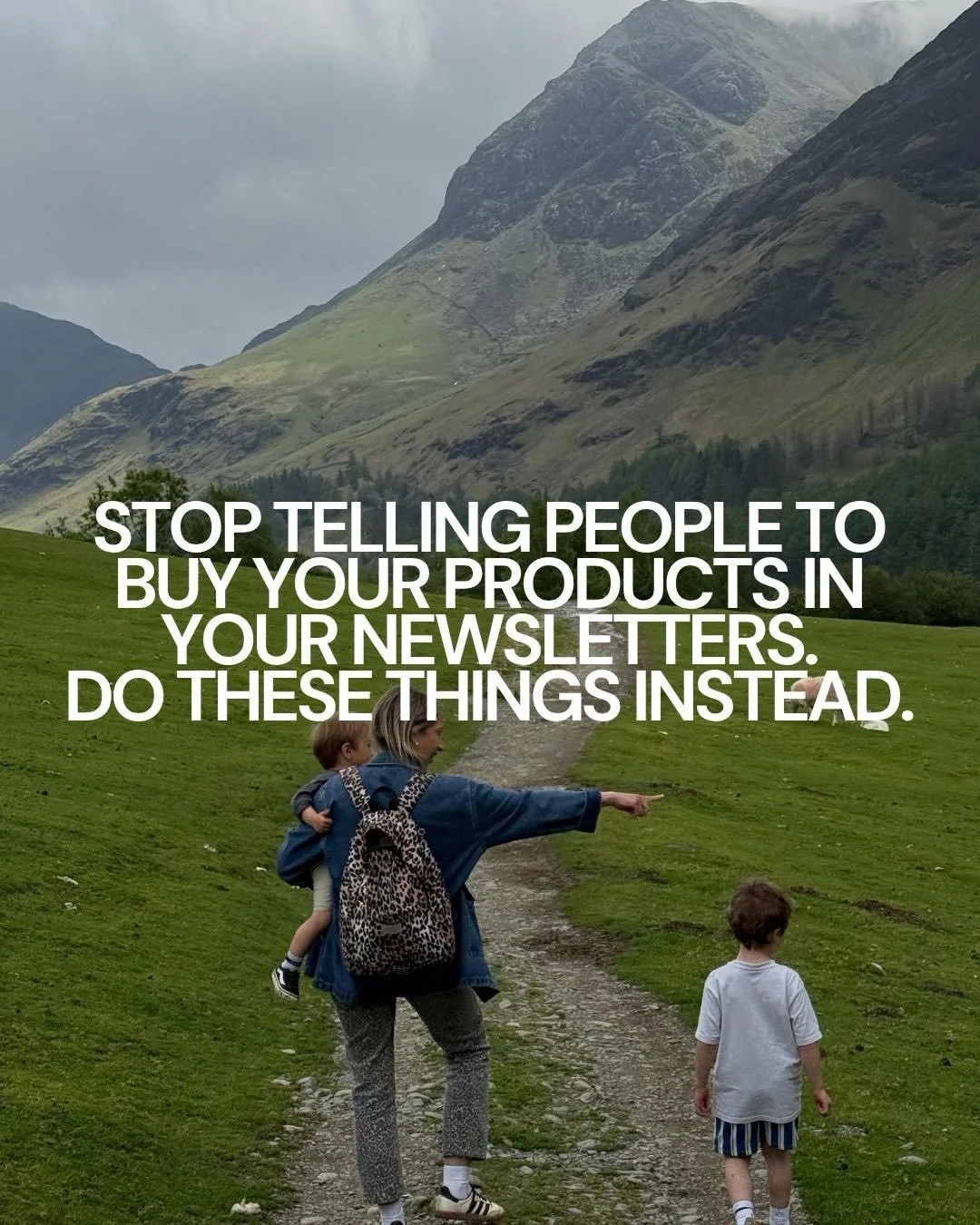 My biggest advice if you&rsquo;re struggling to get people to engage with your emails - don&rsquo;t just fill them with links to your products ❌

A monthly newsletter is a great way to build trust with your customers. And more trust = more sales. 

H