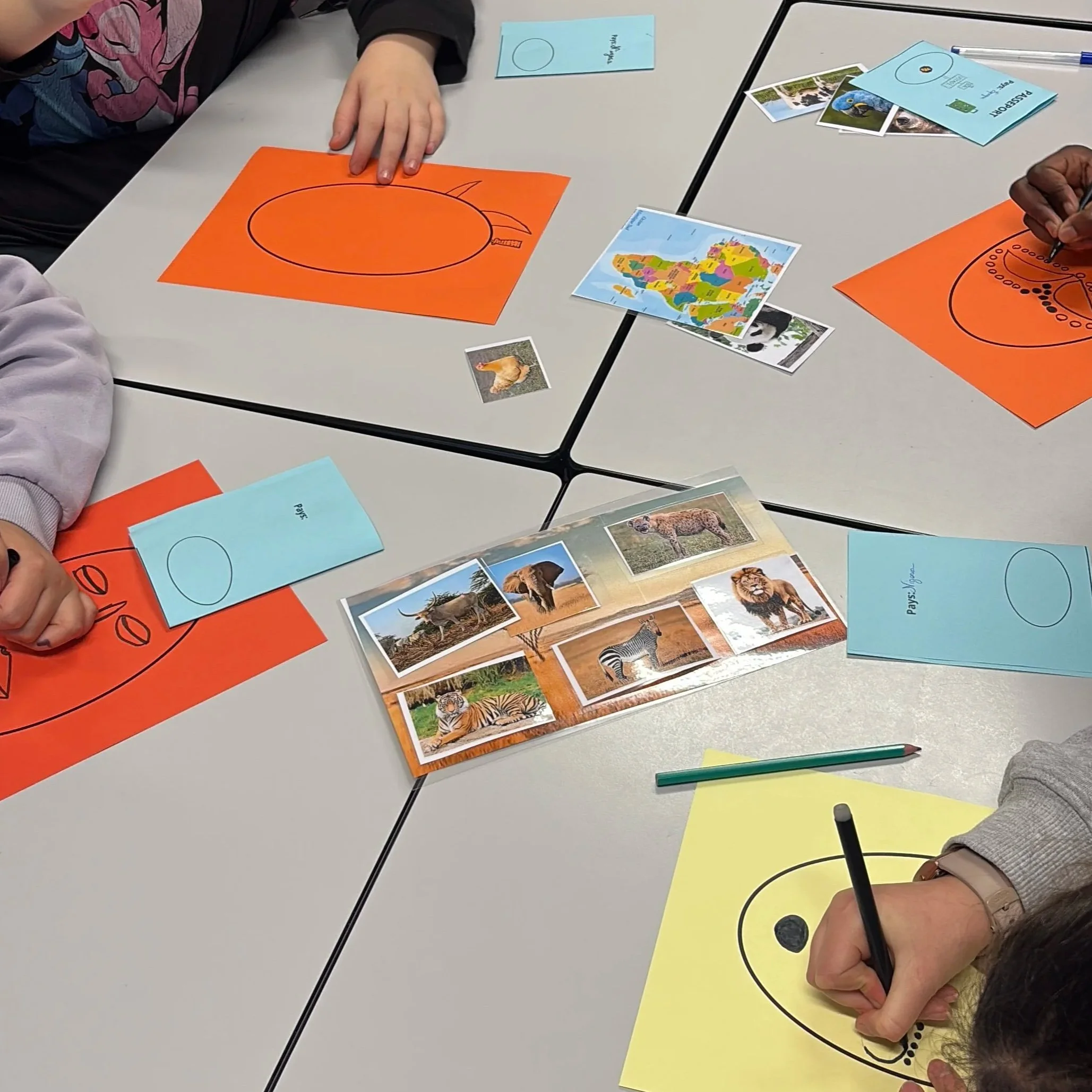 Atelier autour de l'Afrique