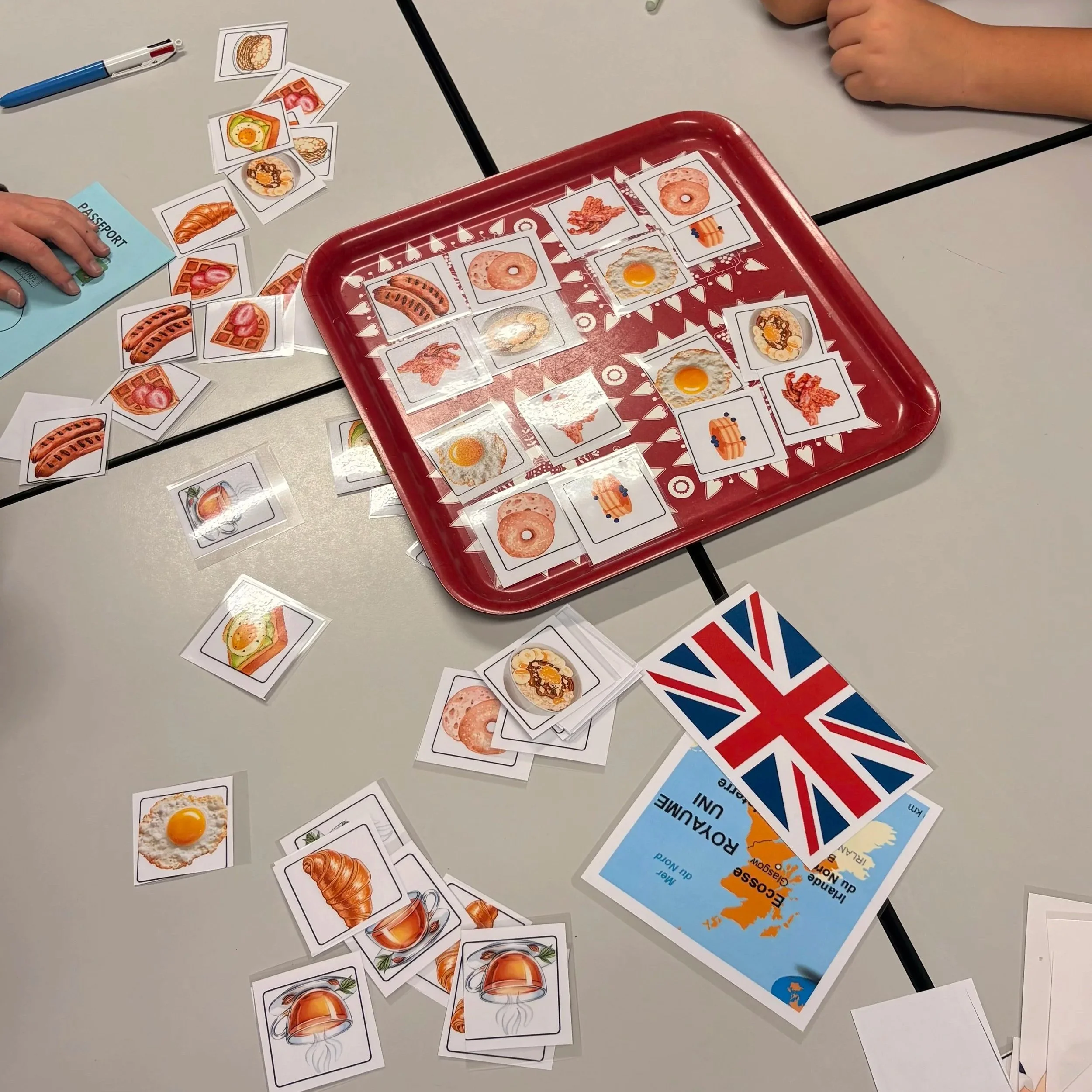 Atelier autour de l'angleterre