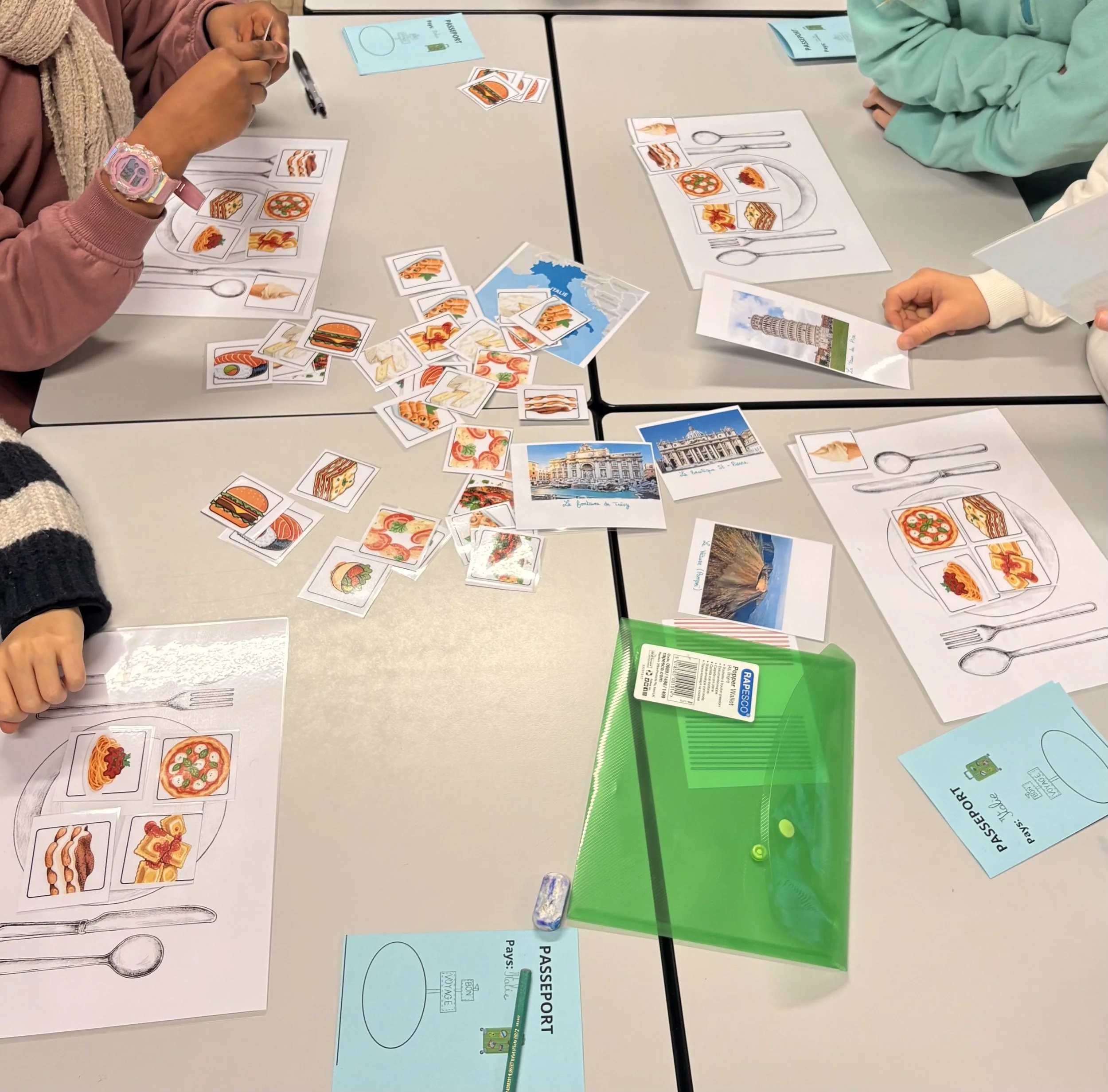 Atelier autour de l'Italie